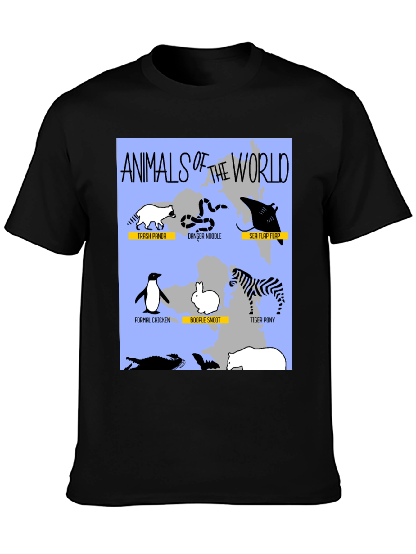 Animals of the World Graphic T-Shirt