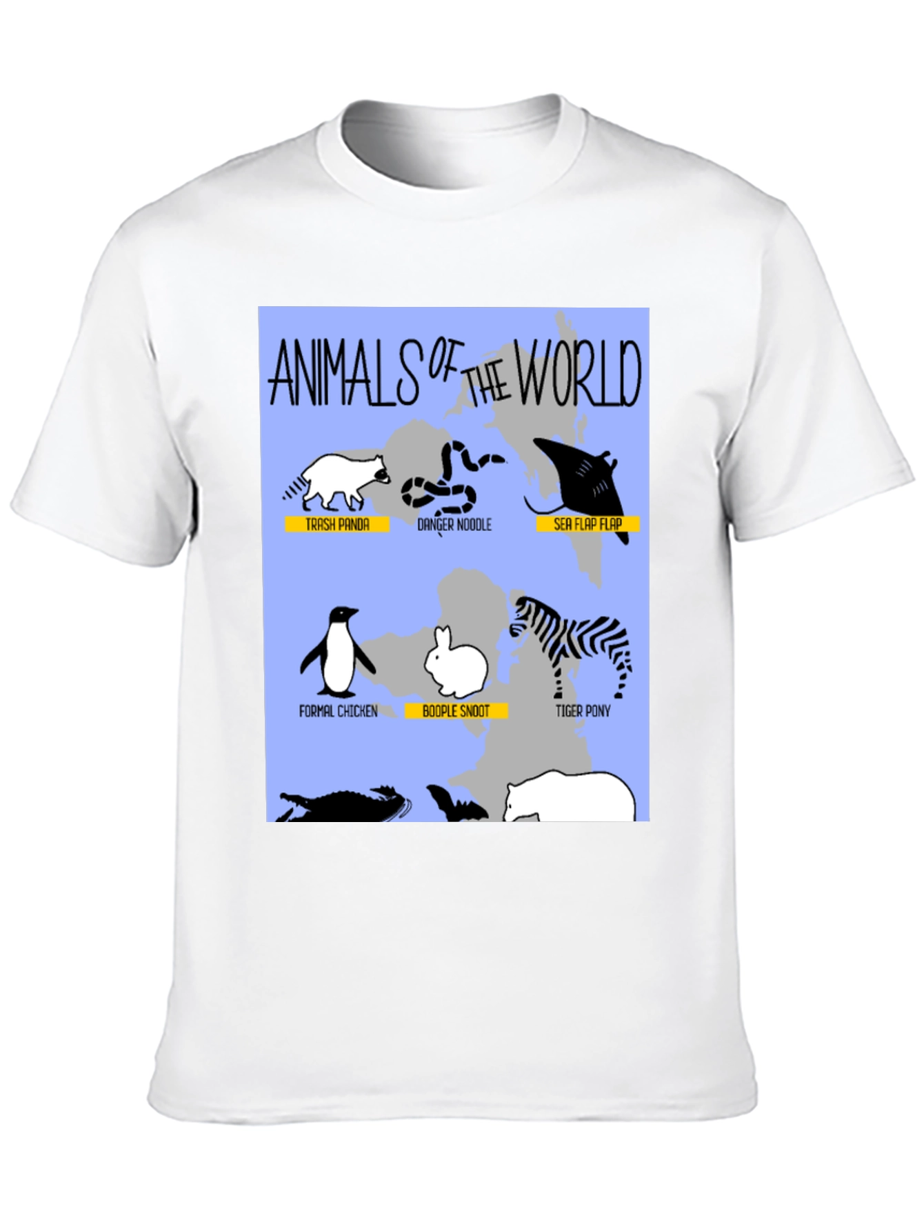 Animals of the World Graphic T-Shirt