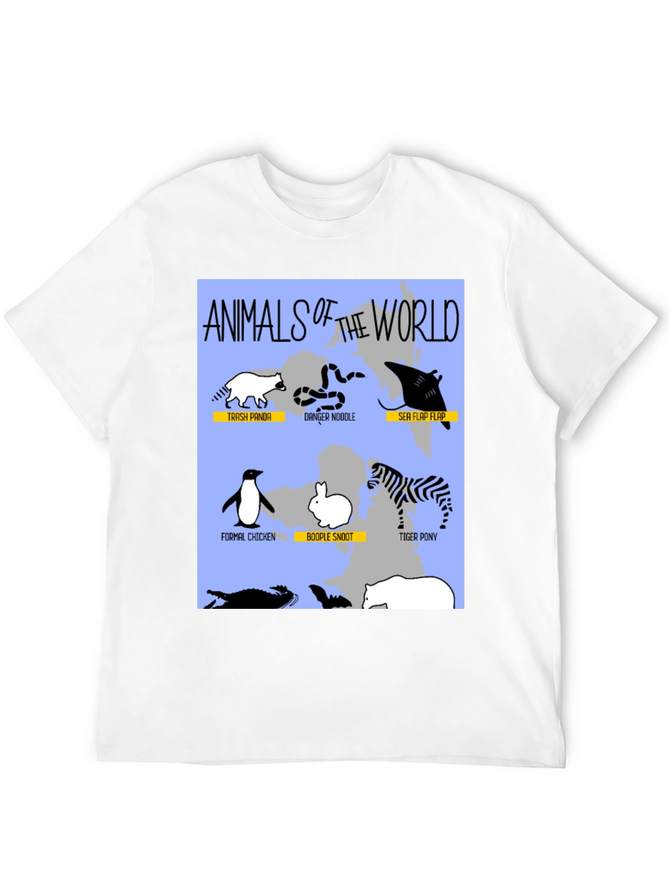 Animals of the World Graphic T-Shirt