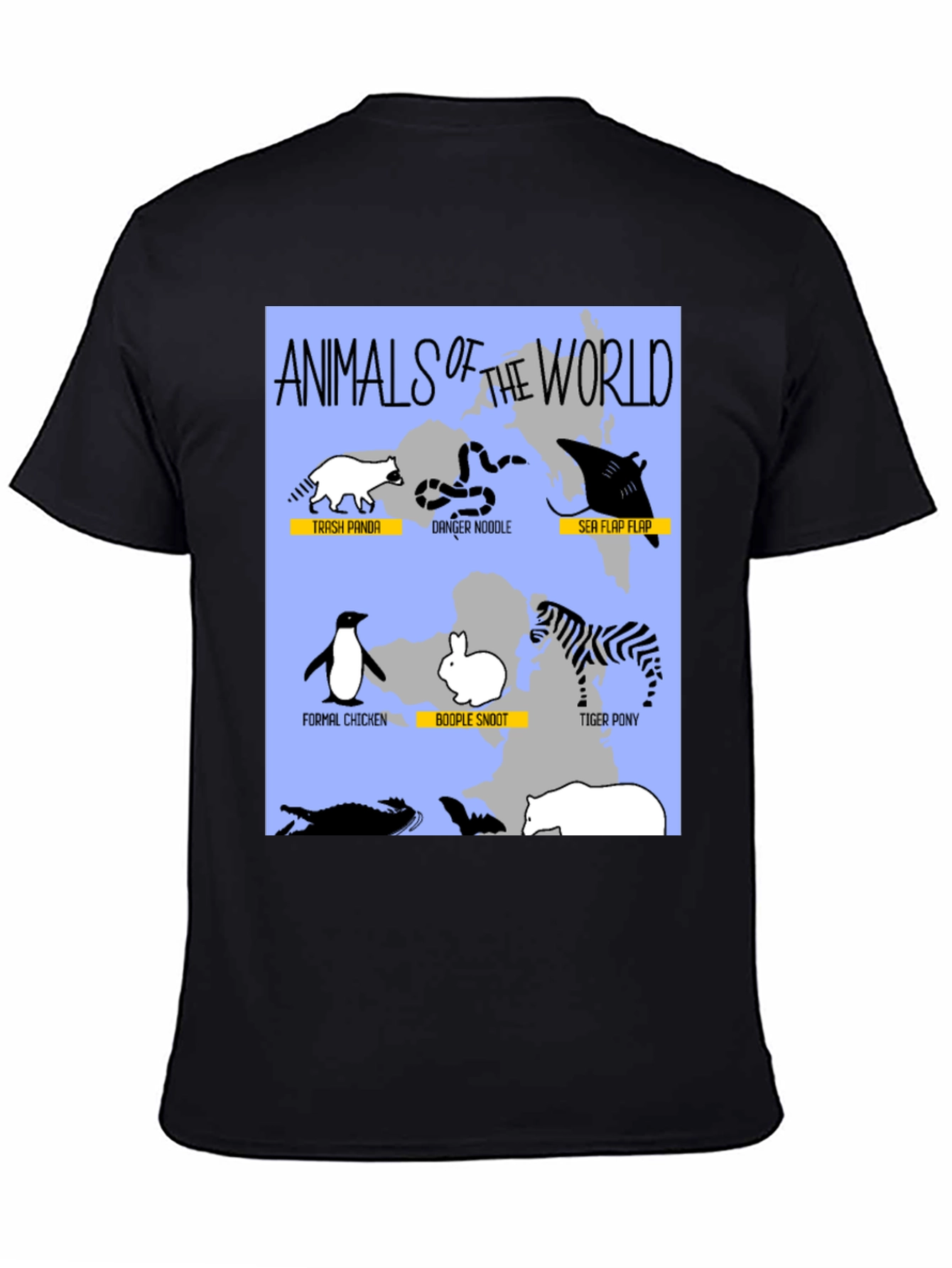 Animals of the World Graphic T-Shirt