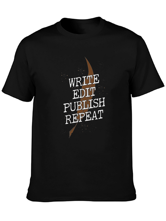 Write Edit Publish Repeat T-Shirt