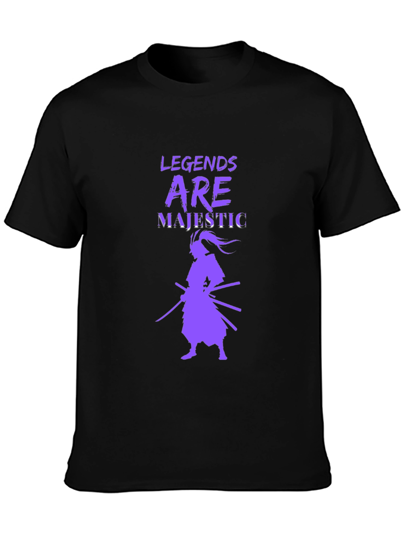 Legends Are Majestic Samurai Graphic T-Shirt