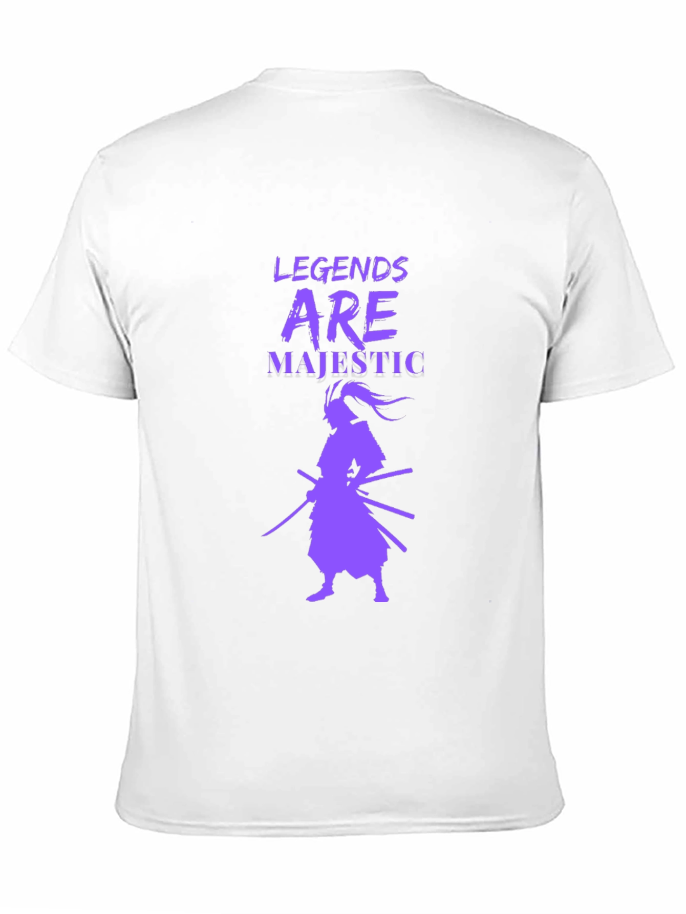 Legends Are Majestic Samurai Graphic T-Shirt