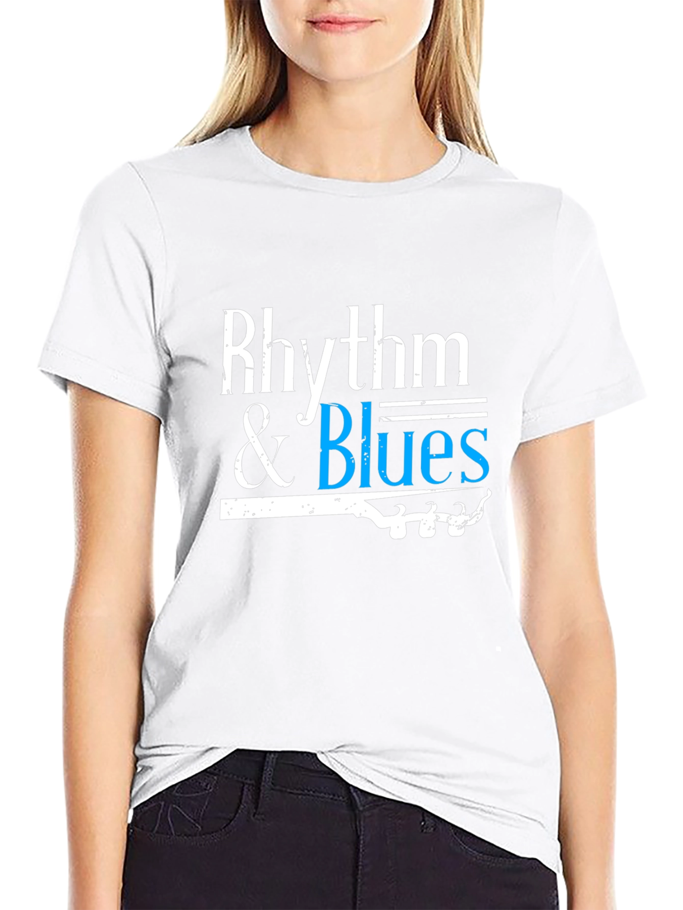 Rhythm & Blues Graphic Tee - Music Lover T-Shirt