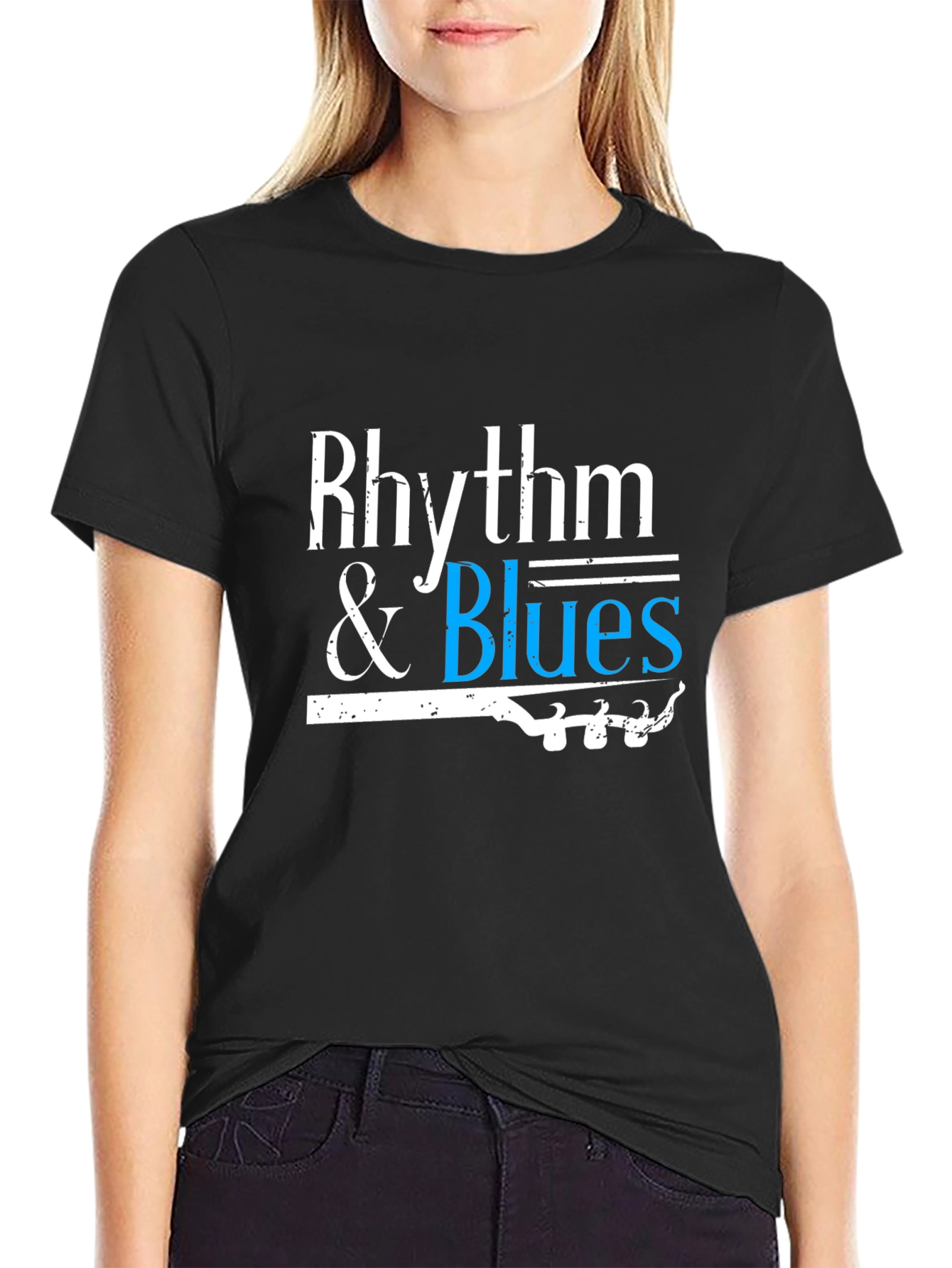 Rhythm & Blues Graphic Tee - Music Lover T-Shirt