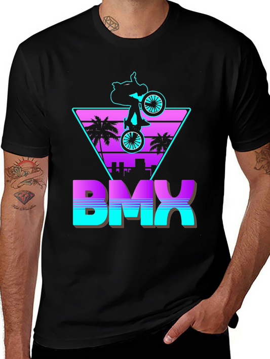 Retro BMX Graphic T-Shirt - Vintage Style Design