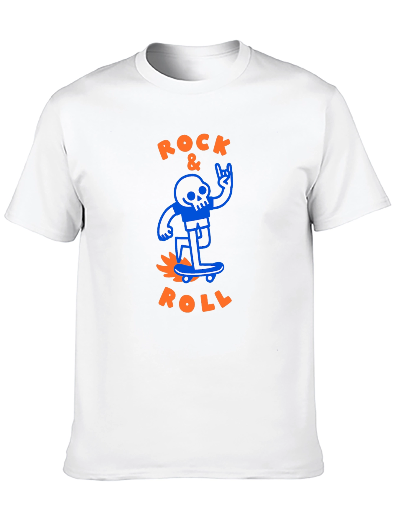 Rock & Roll Skeleton Graphic Tee