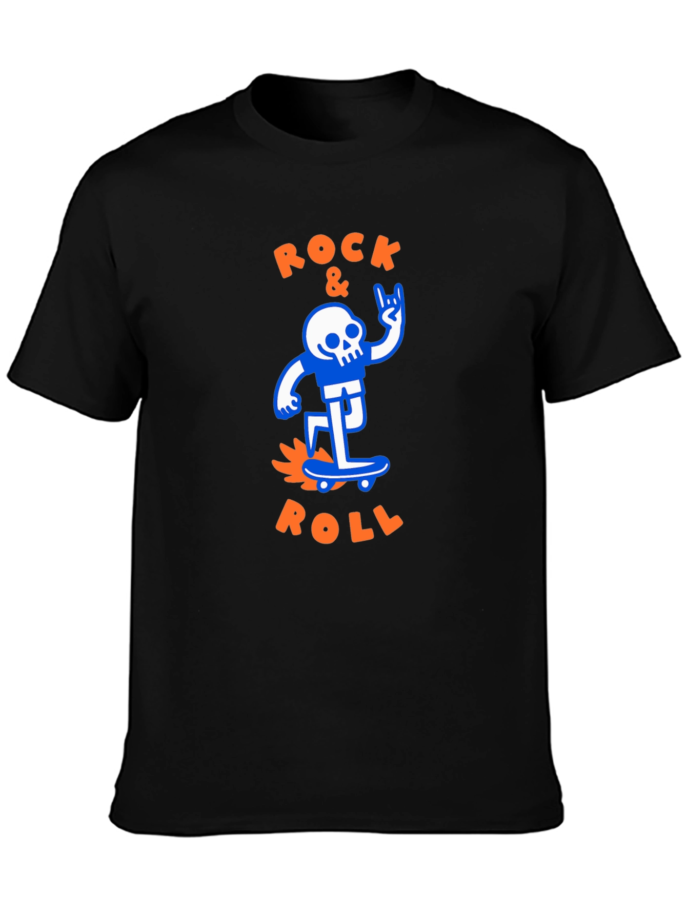 Rock & Roll Skeleton Graphic Tee