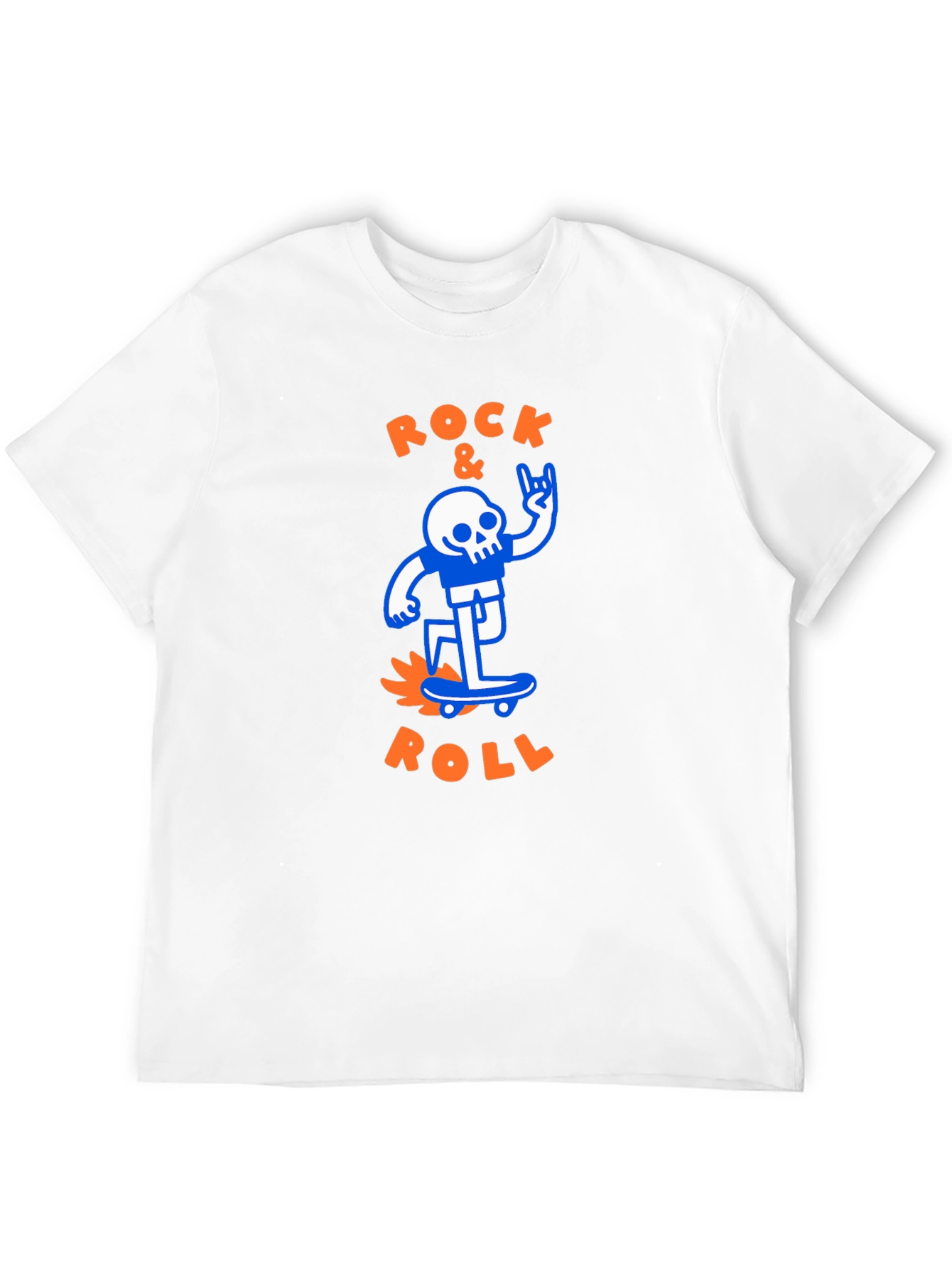 Rock & Roll Skeleton Graphic Tee