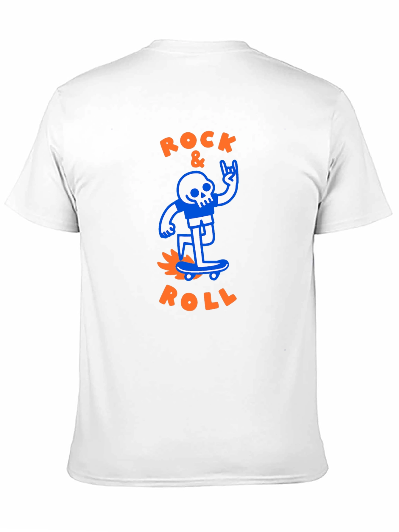 Rock & Roll Skeleton Graphic Tee