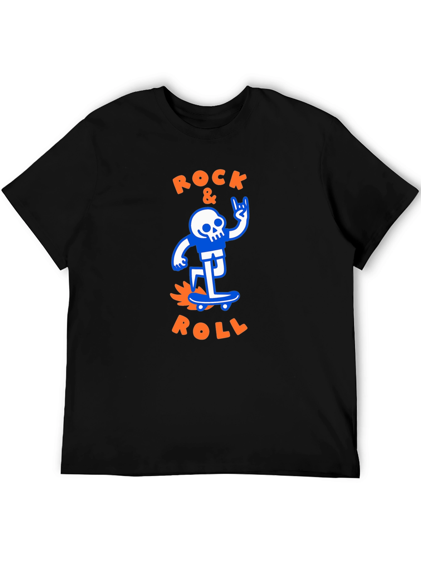 Rock & Roll Skeleton Graphic Tee