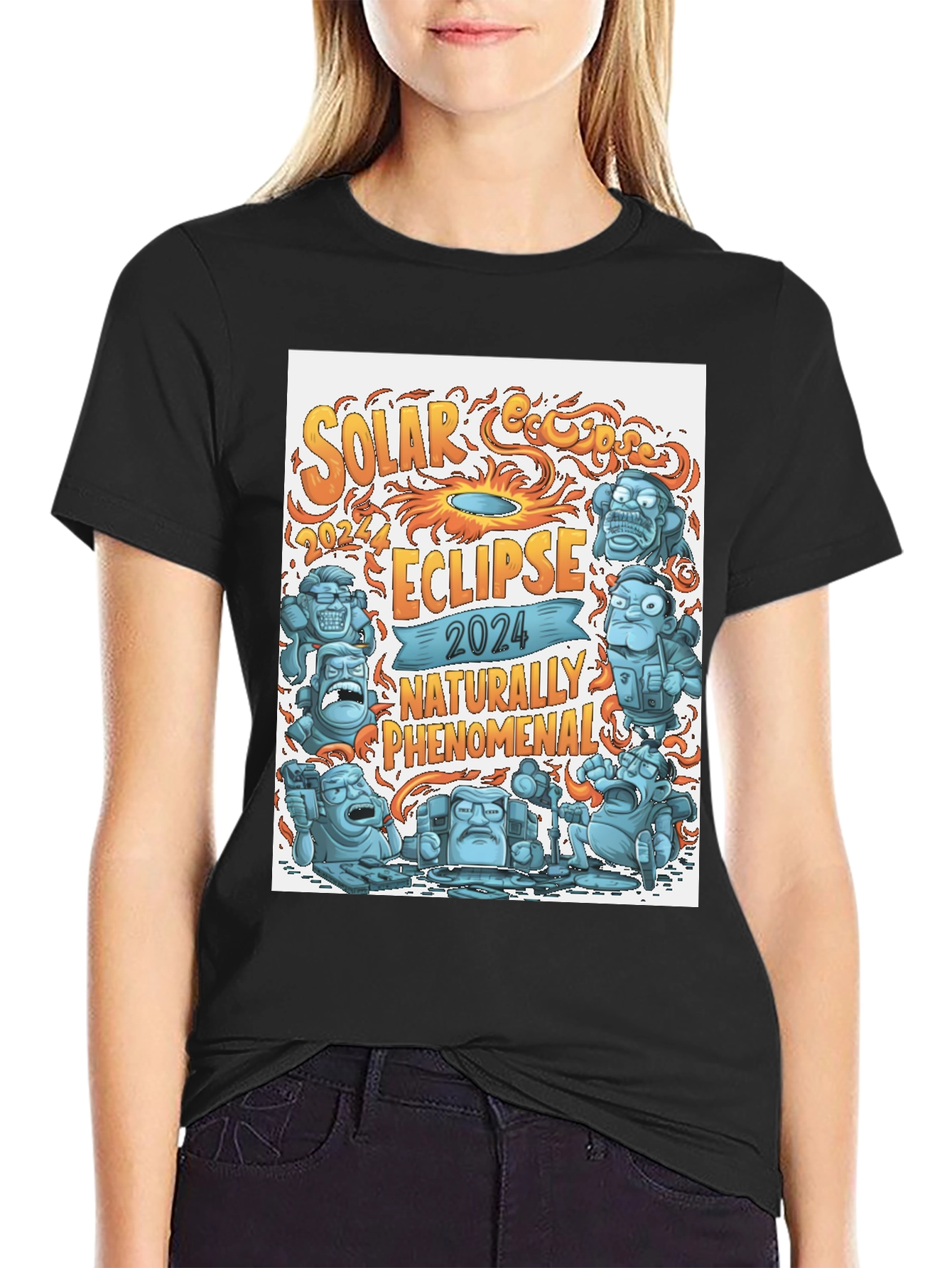 Solar Eclipse 2024 T-Shirt