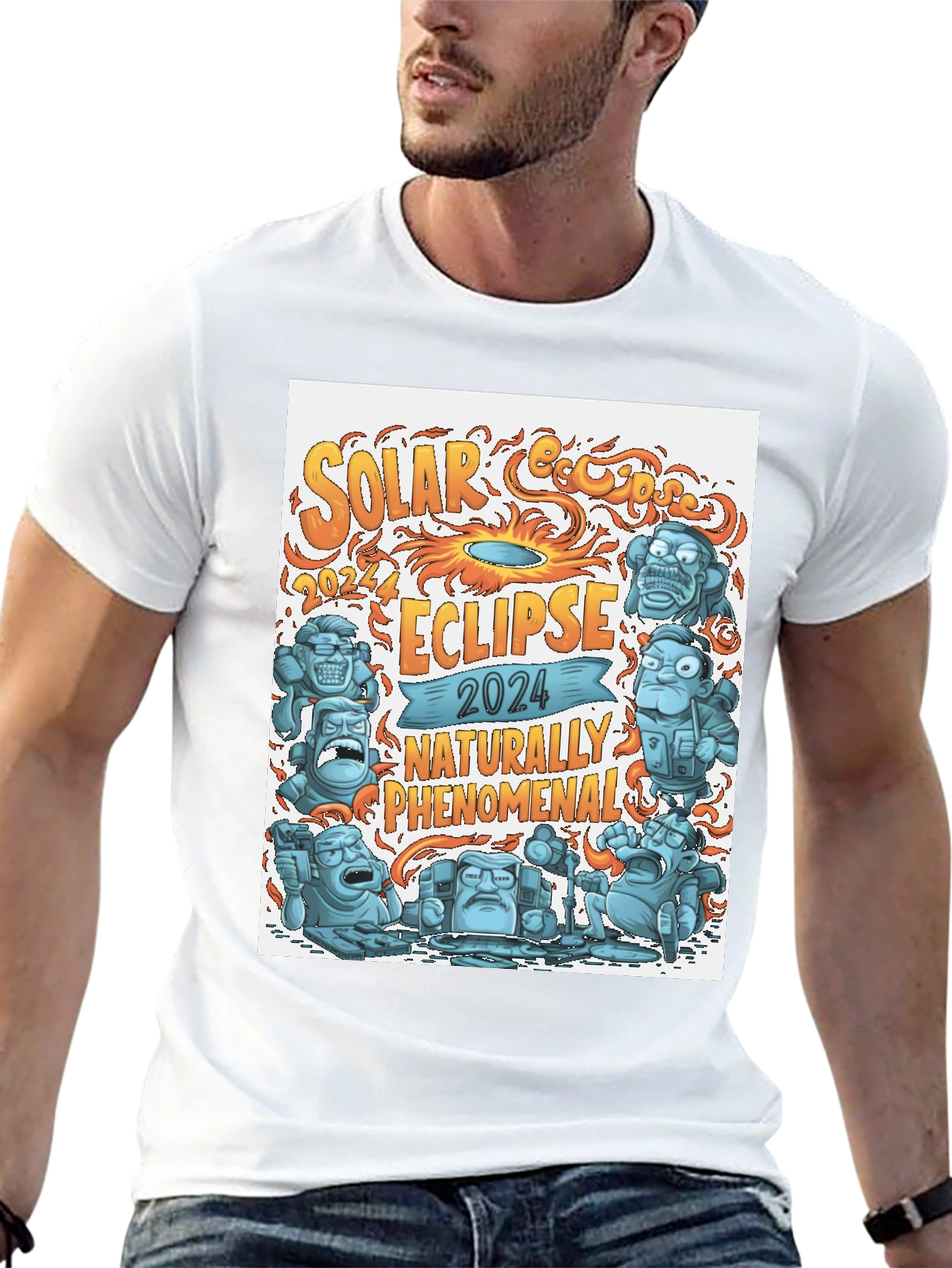 Solar Eclipse 2024 T-Shirt