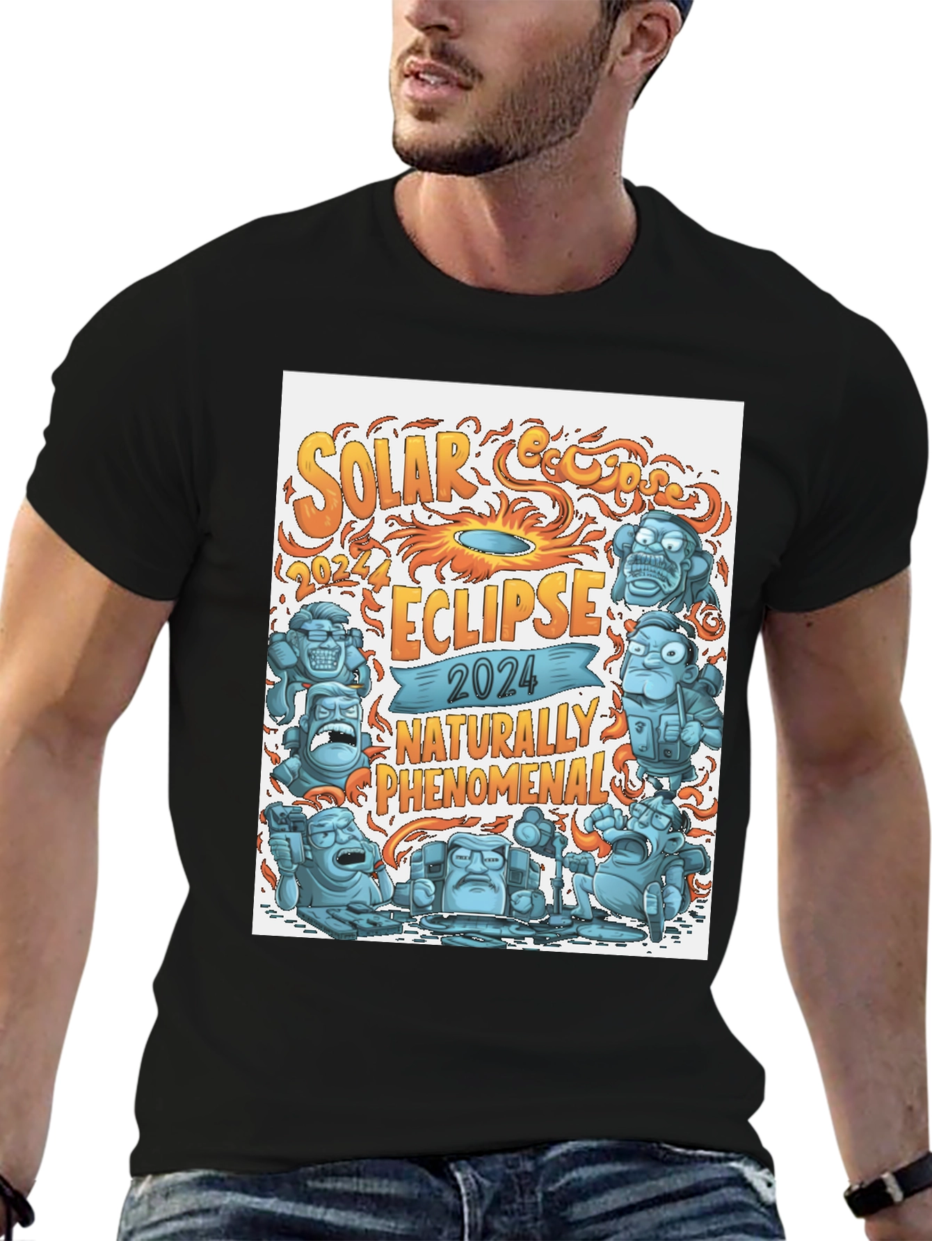 Solar Eclipse 2024 T-Shirt