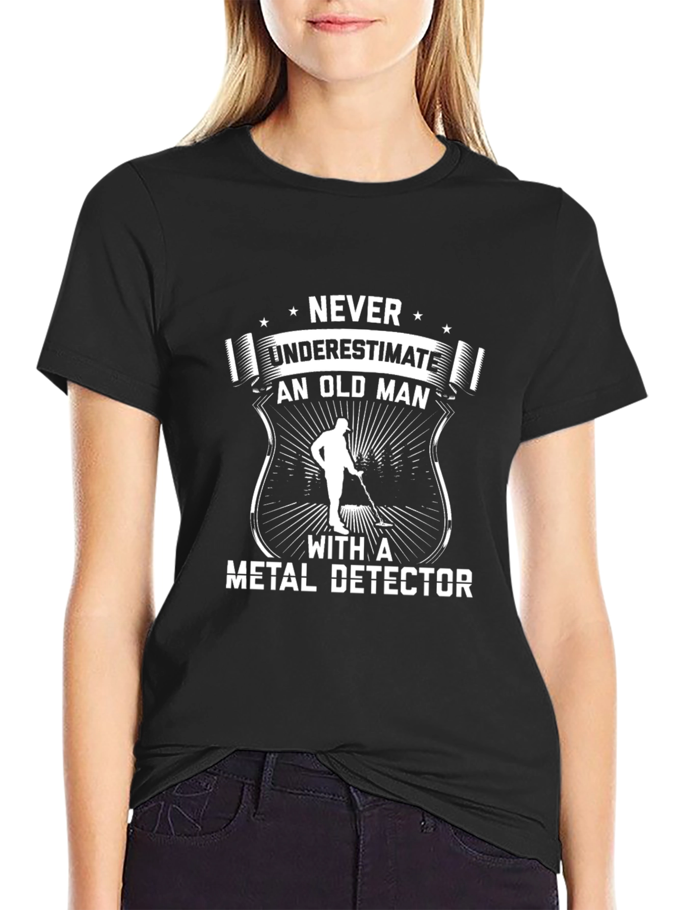 Never Underestimate Metal Detector T-Shirt