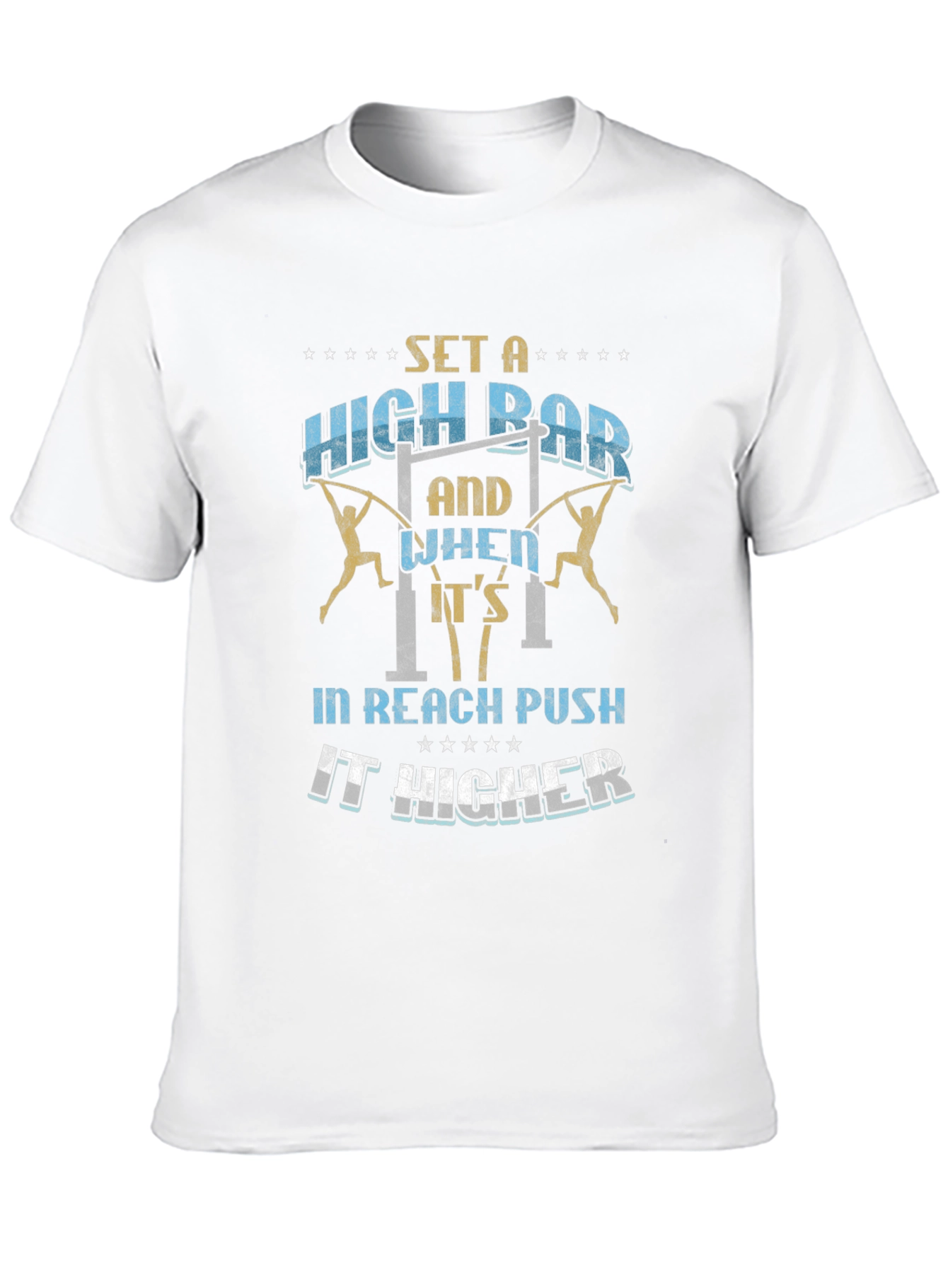 Set a High Bar Mens Graphic T-Shirt