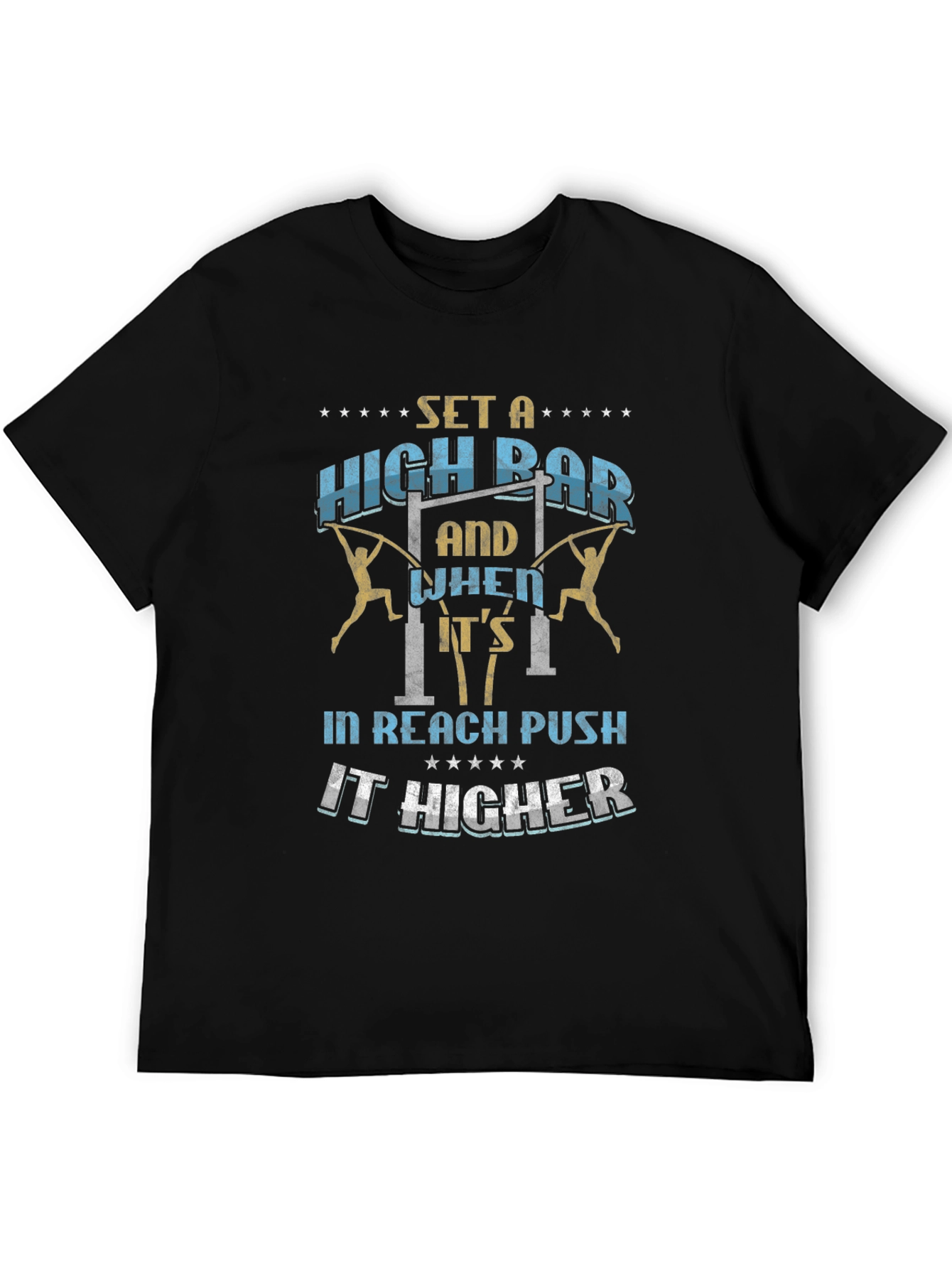 Set a High Bar Mens Graphic T-Shirt