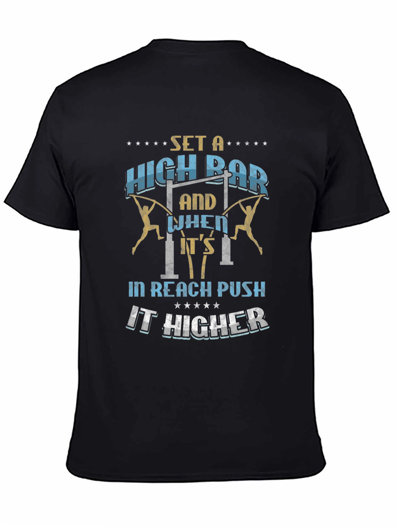 Set a High Bar Mens Graphic T-Shirt