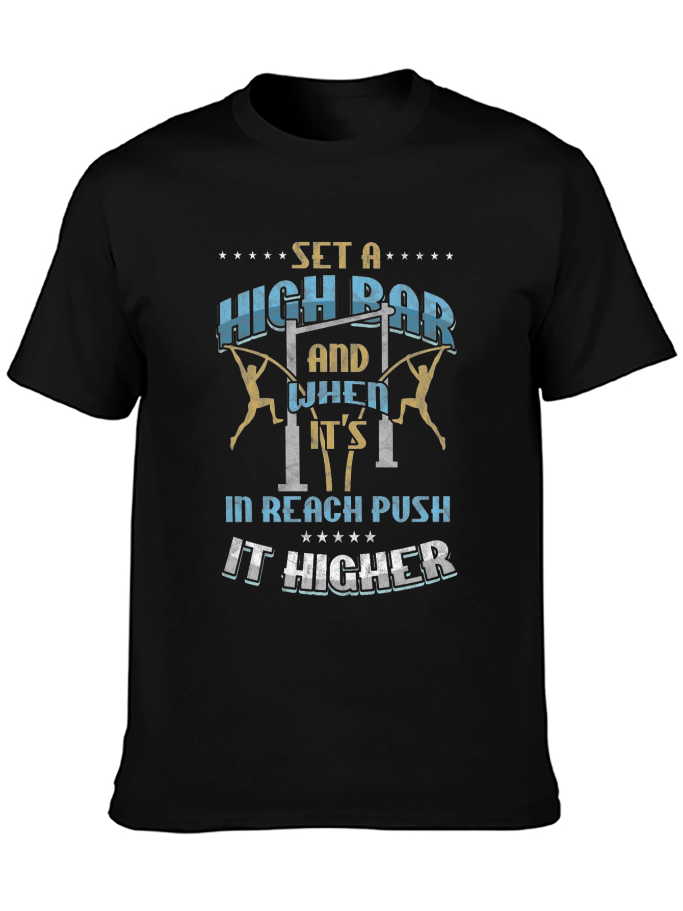 Set a High Bar Mens Graphic T-Shirt