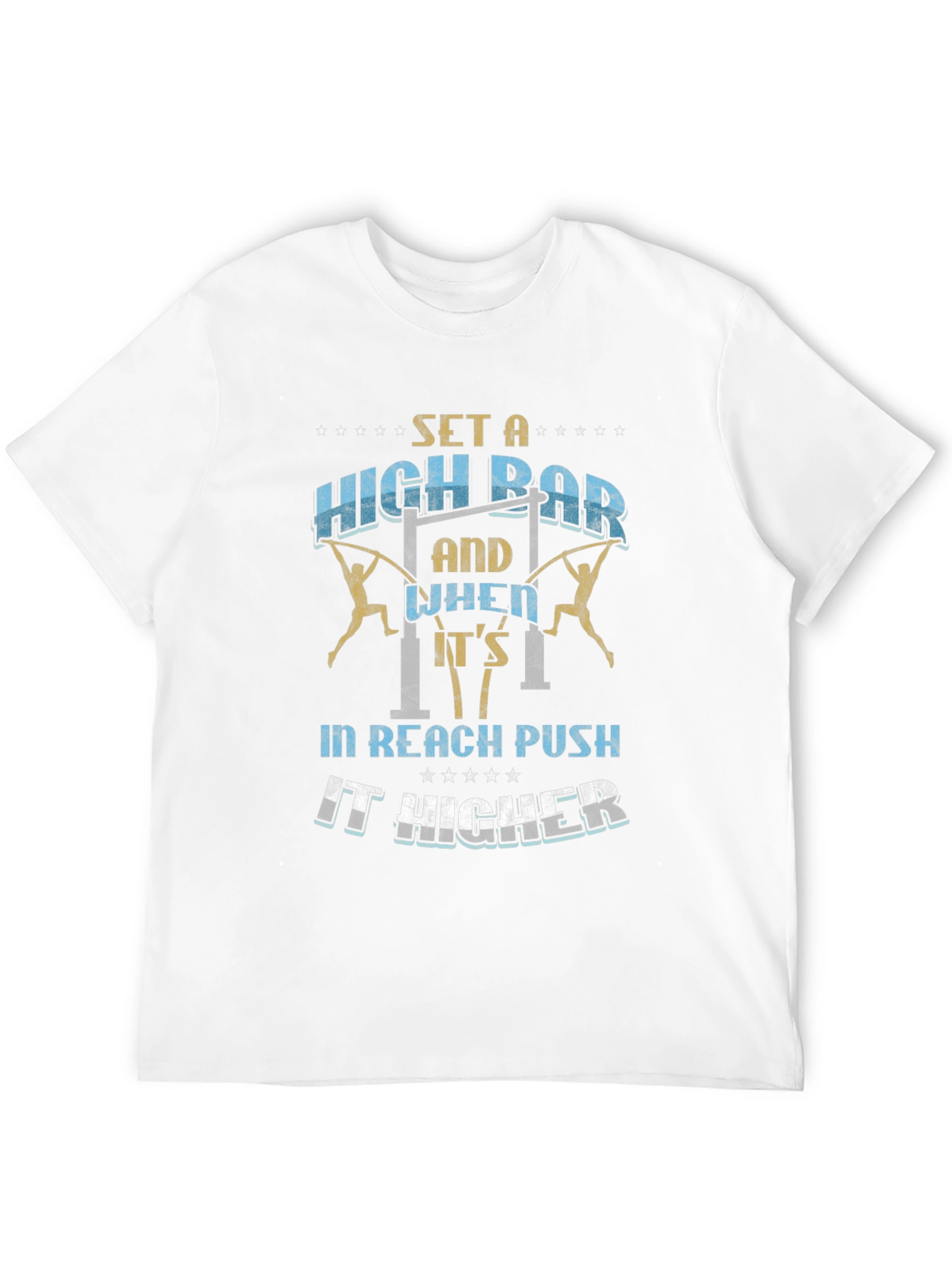 Set a High Bar Mens Graphic T-Shirt