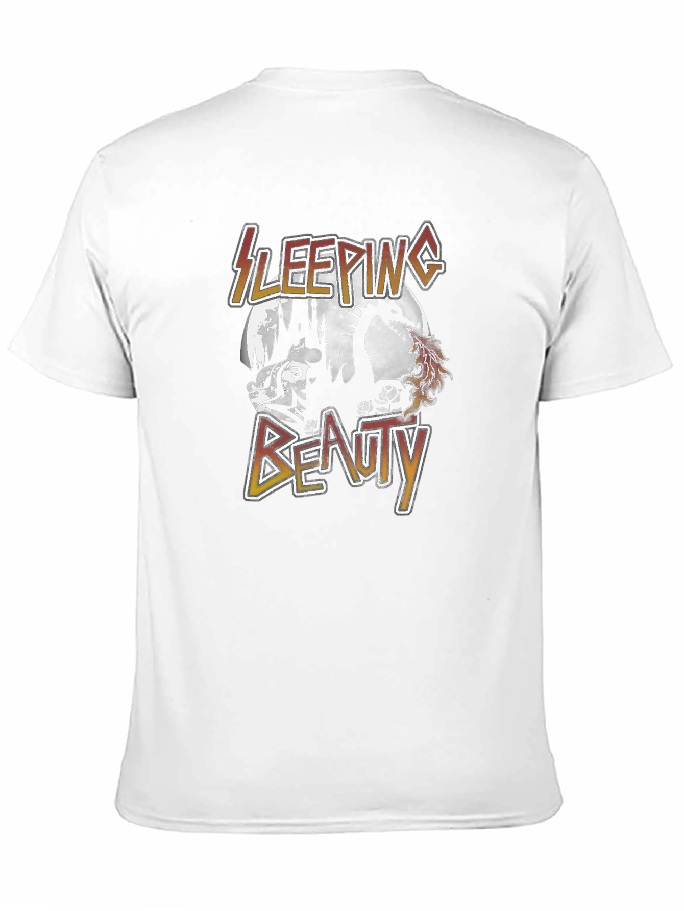 Sleeping Beauty Graphic T-Shirt - Black