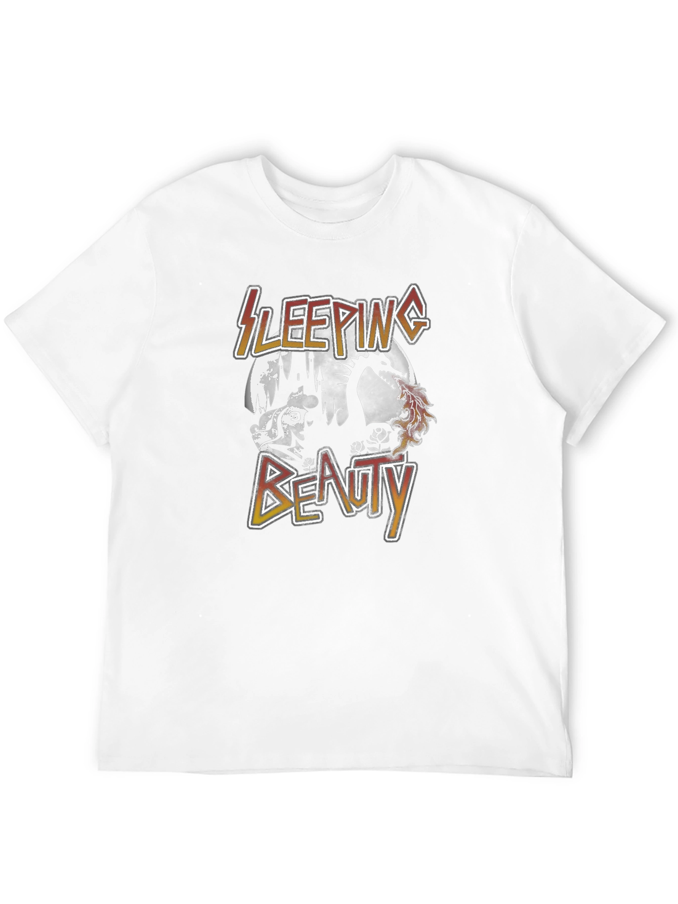 Sleeping Beauty Graphic T-Shirt - Black