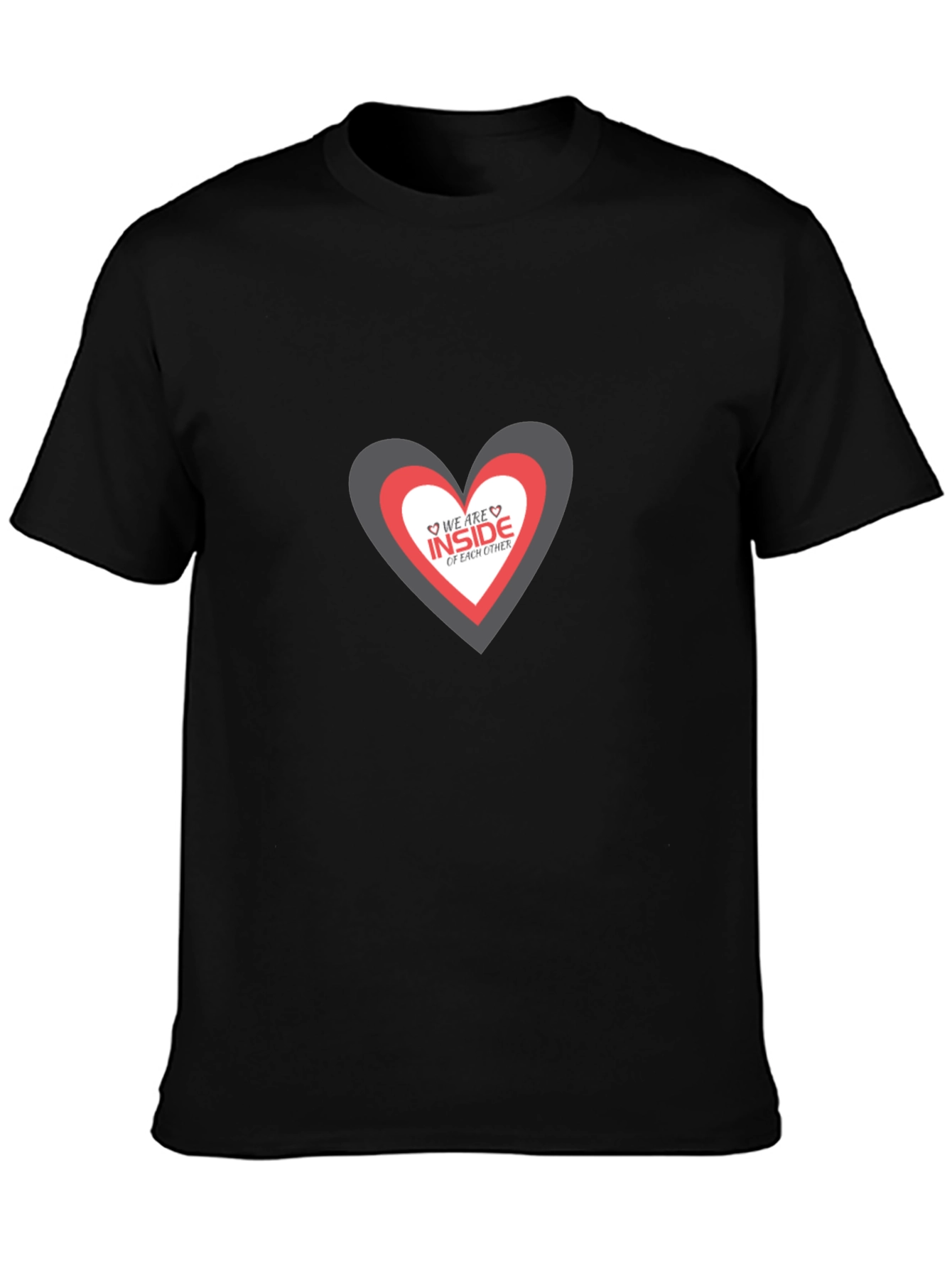 Heart Within Heart Graphic Tee