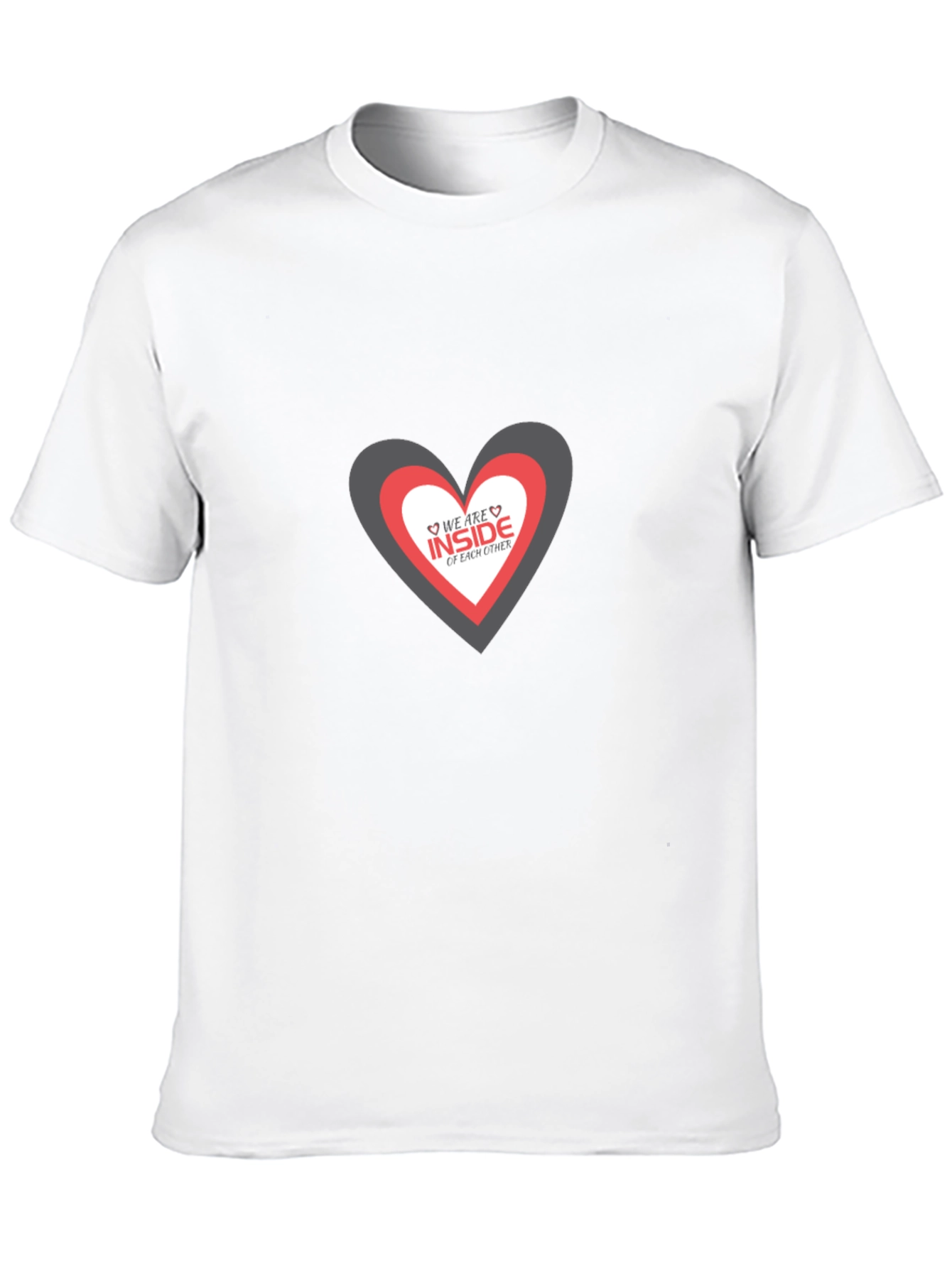 Heart Within Heart Graphic Tee