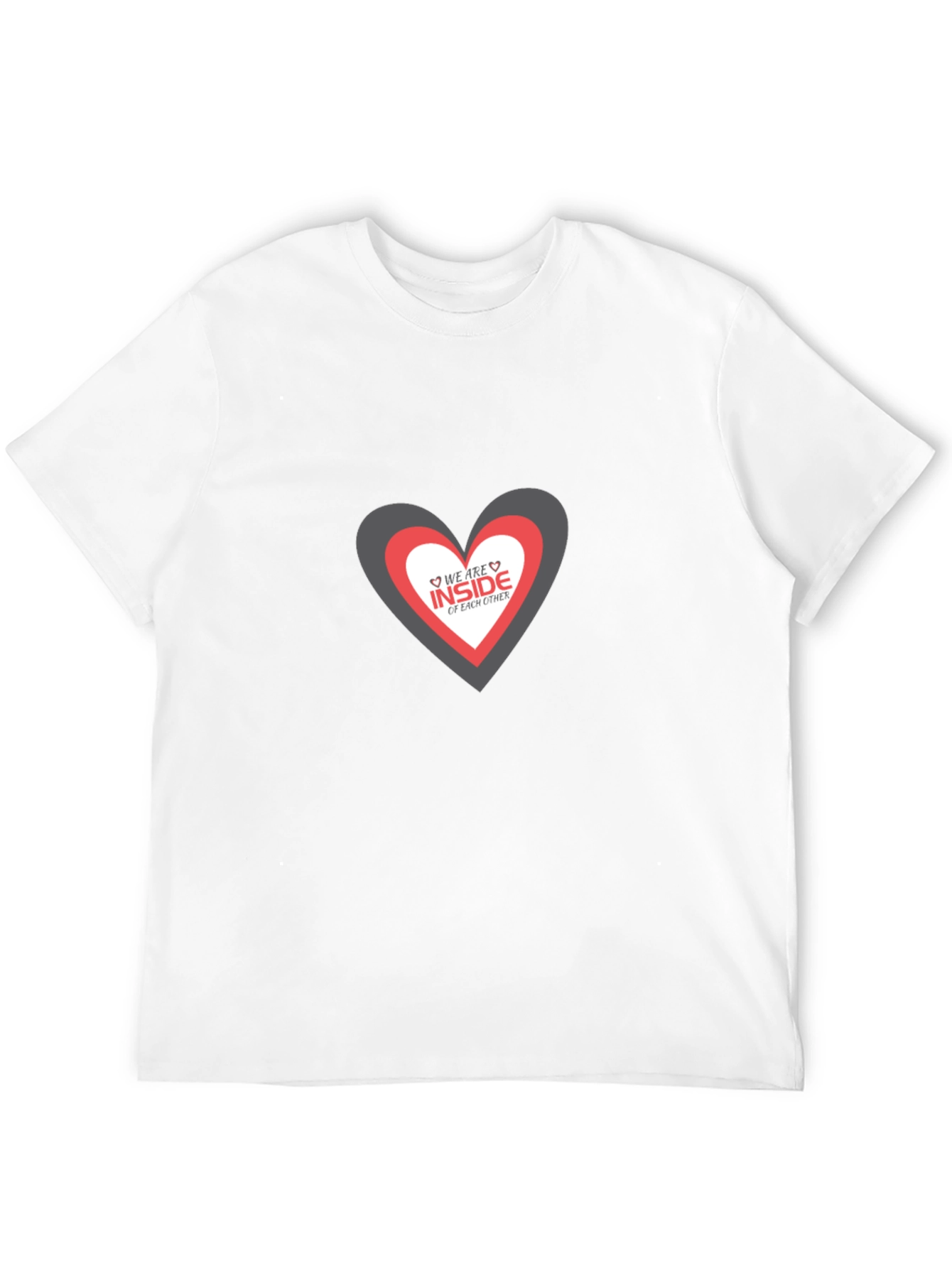 Heart Within Heart Graphic Tee