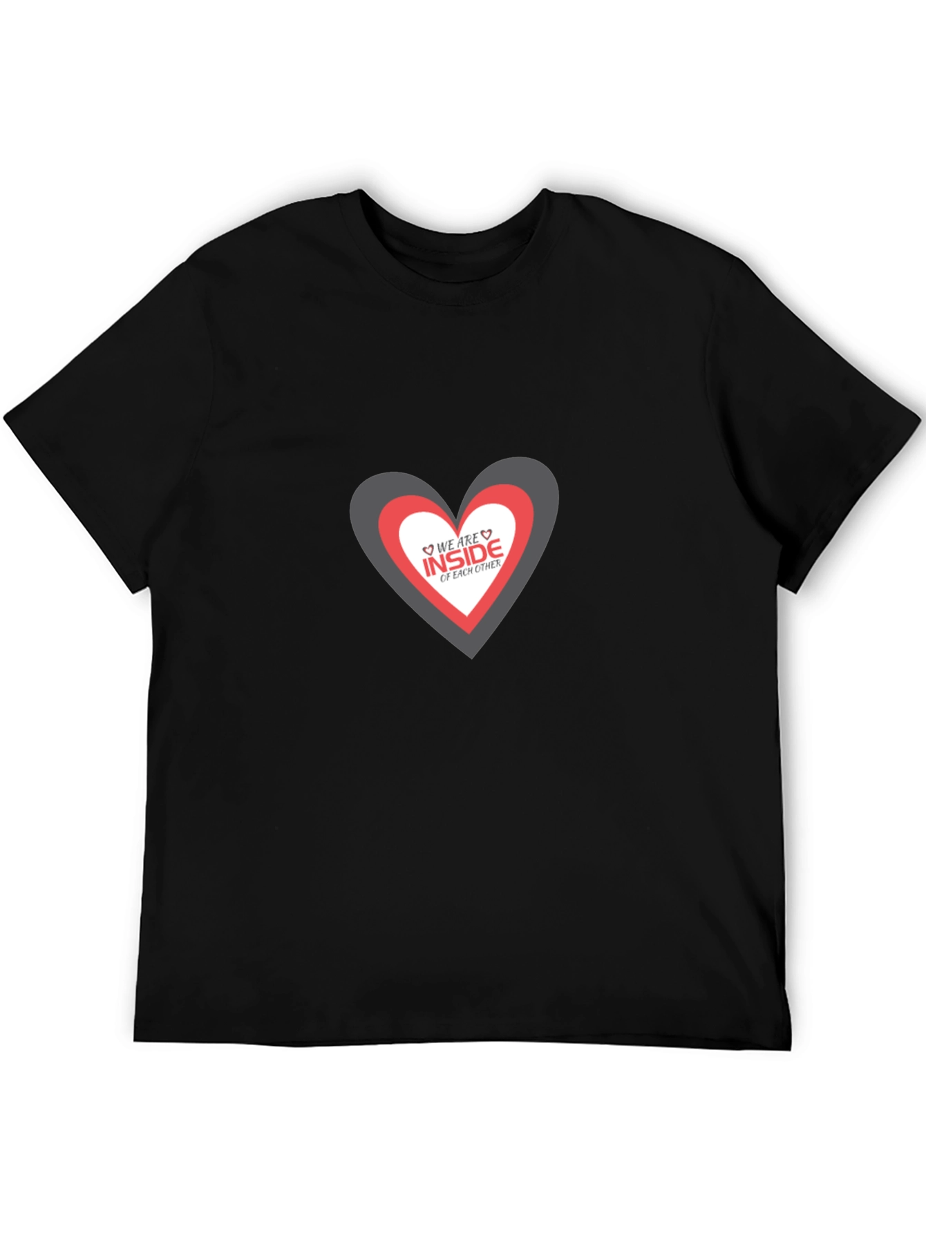 Heart Within Heart Graphic Tee