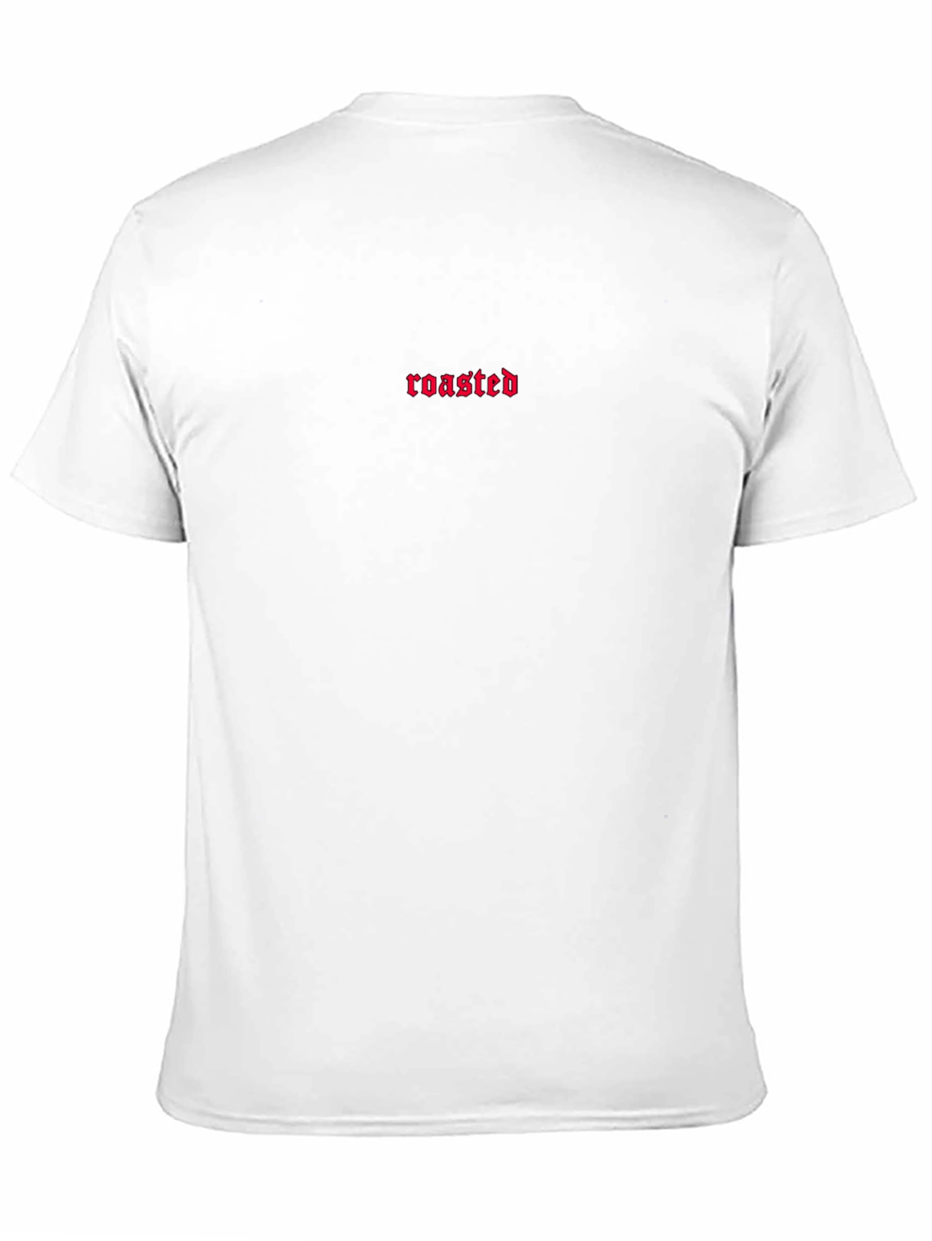 Roasted Graphic Tee - Black Cotton Blend