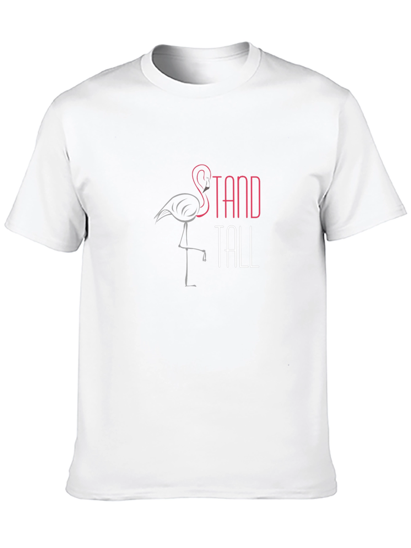 Stand Tall Flamingo Graphic Tee
