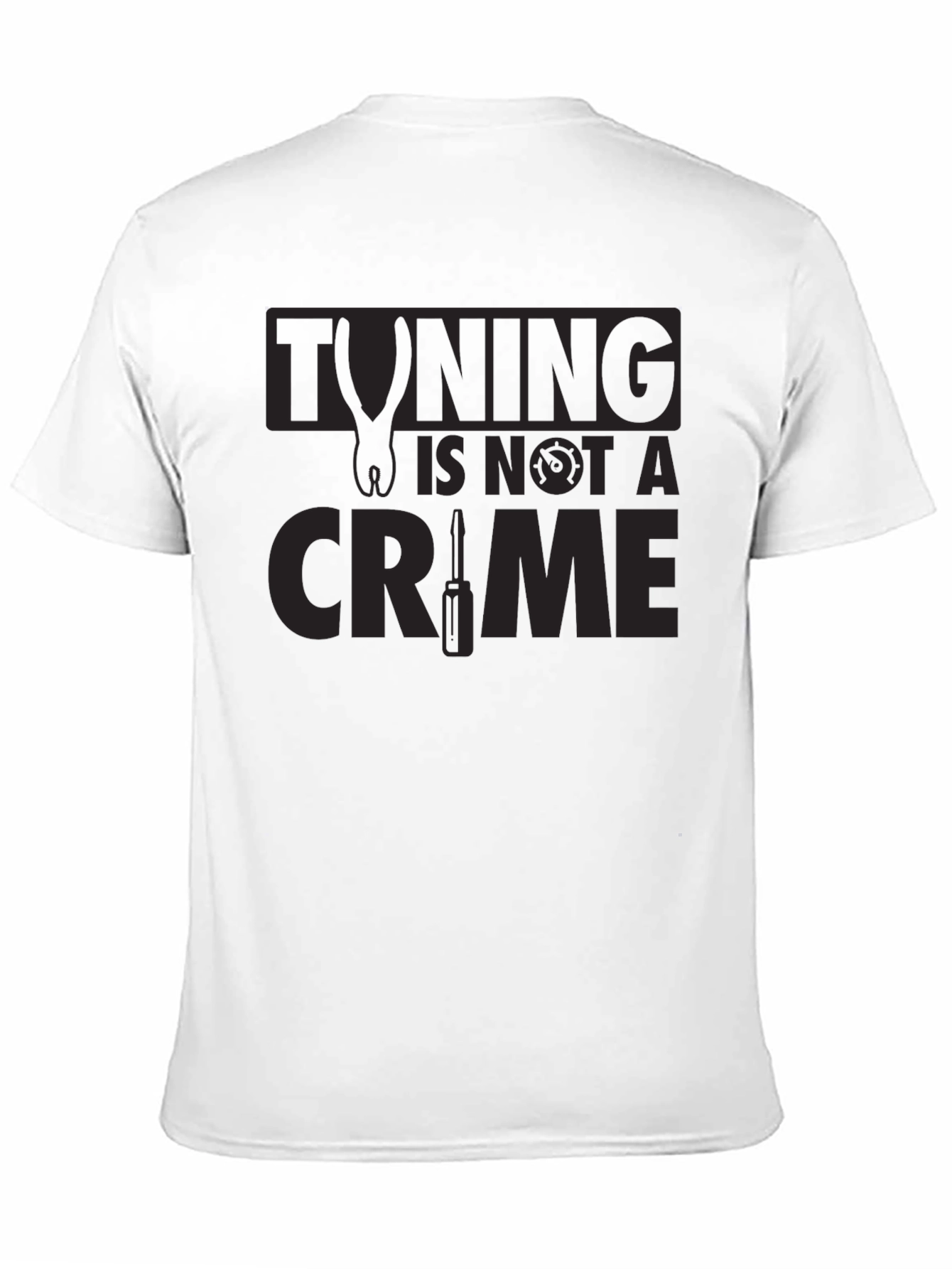 Tuning Is Not A Crime Graphic T-Shirt
