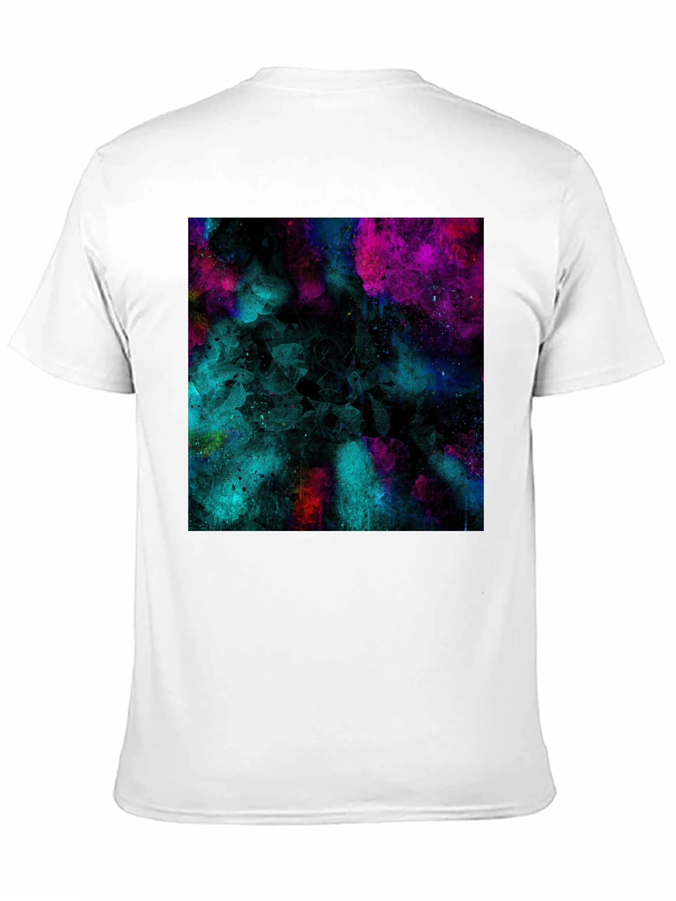 Abstract Art Black T-Shirt - Modern Graphic Tee
