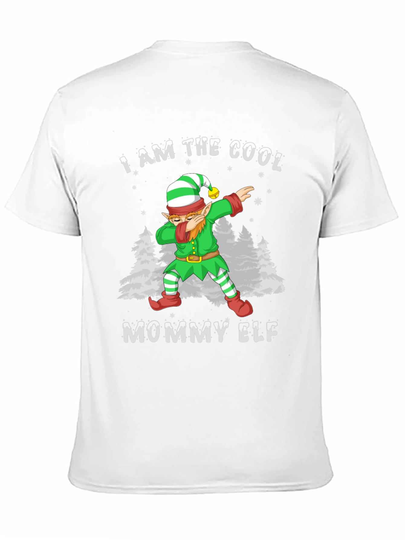 Cool Mommy Elf Christmas T-Shirt
