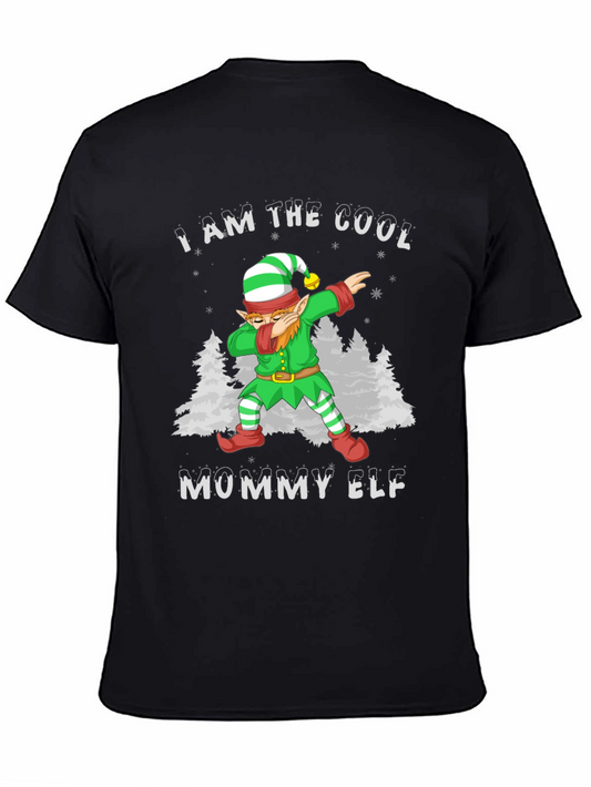 Cool Mommy Elf Christmas T-Shirt