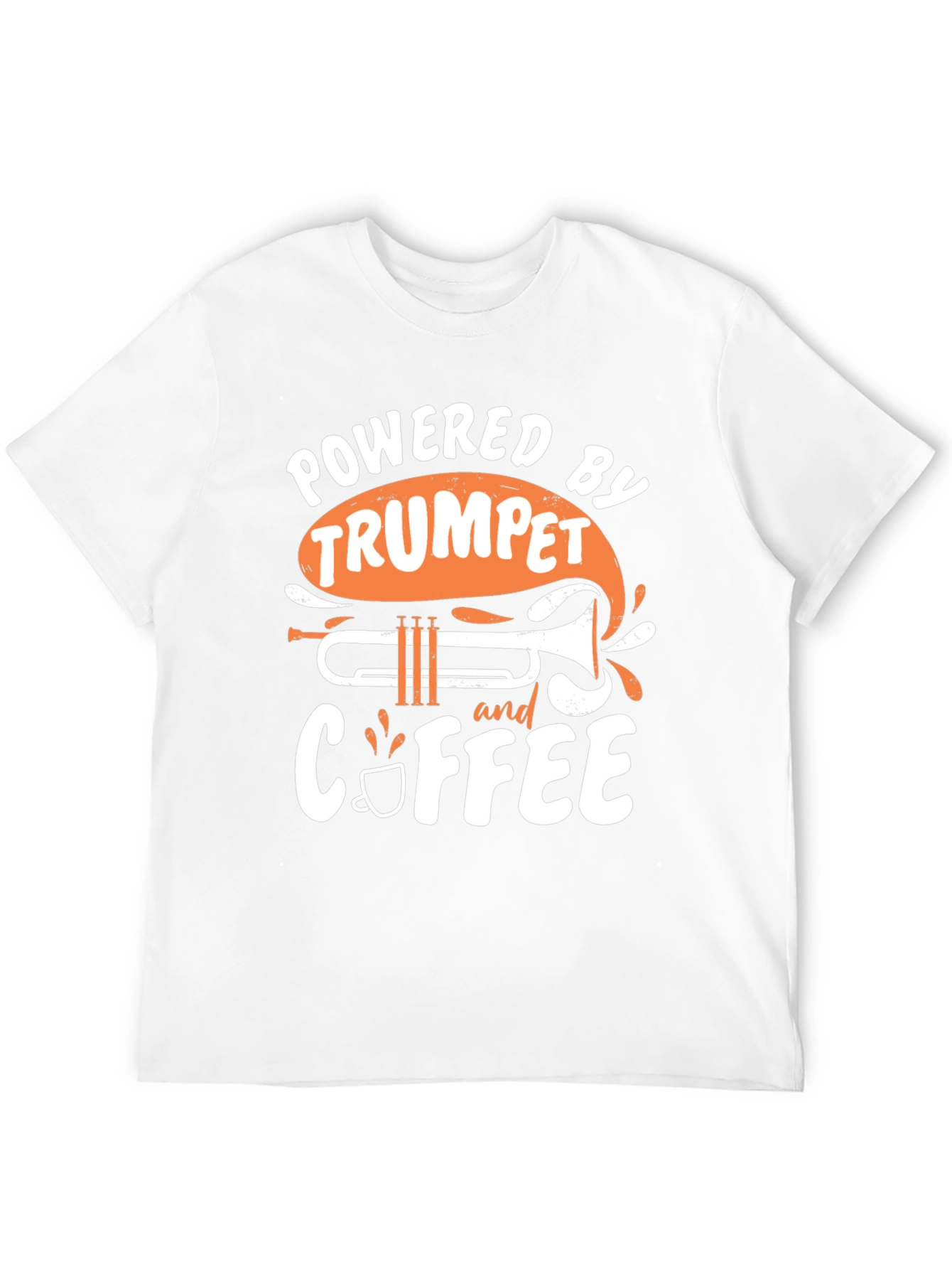 Trumpet & Coffee Powered T-Shirt