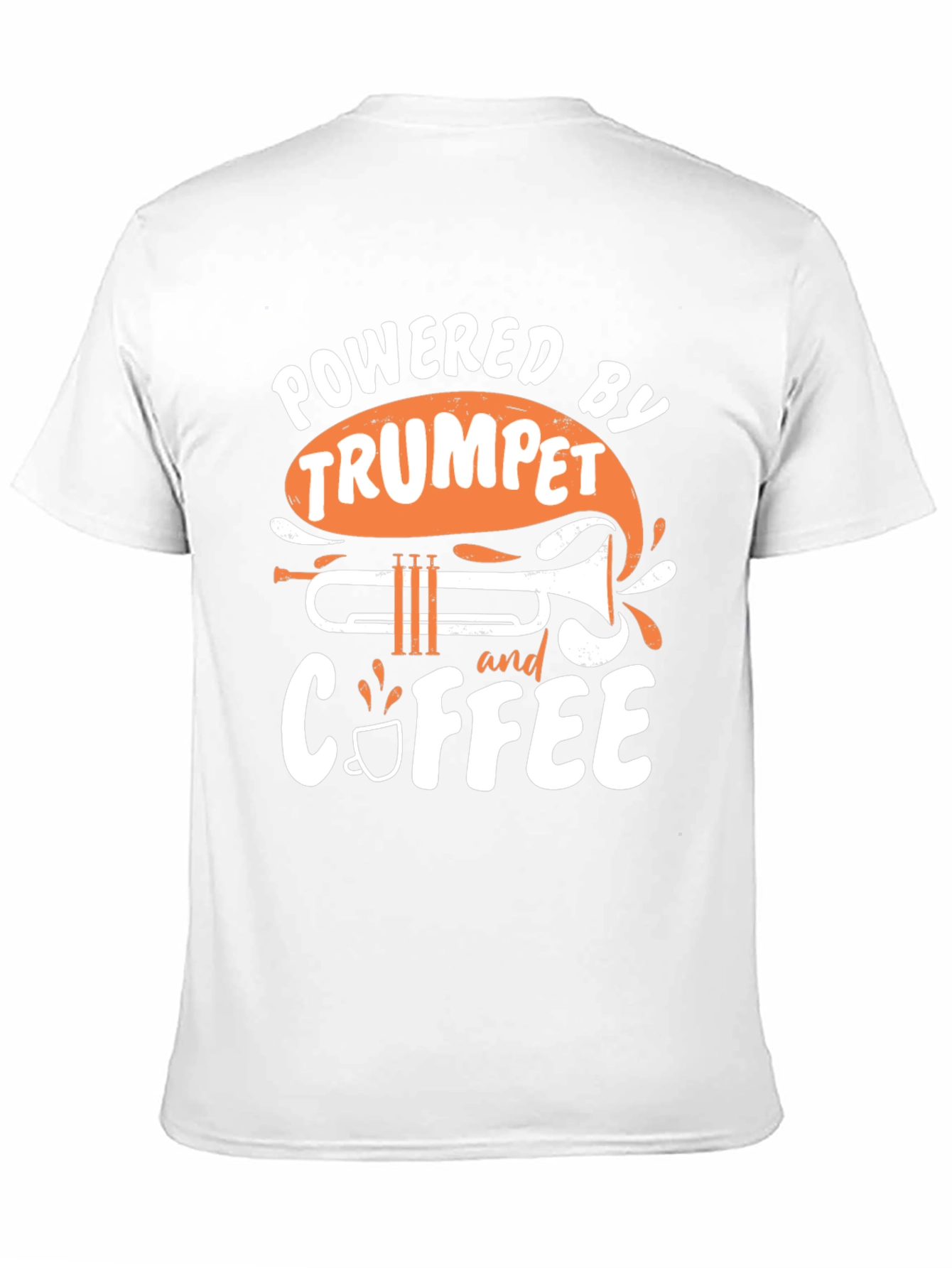 Trumpet & Coffee Powered T-Shirt