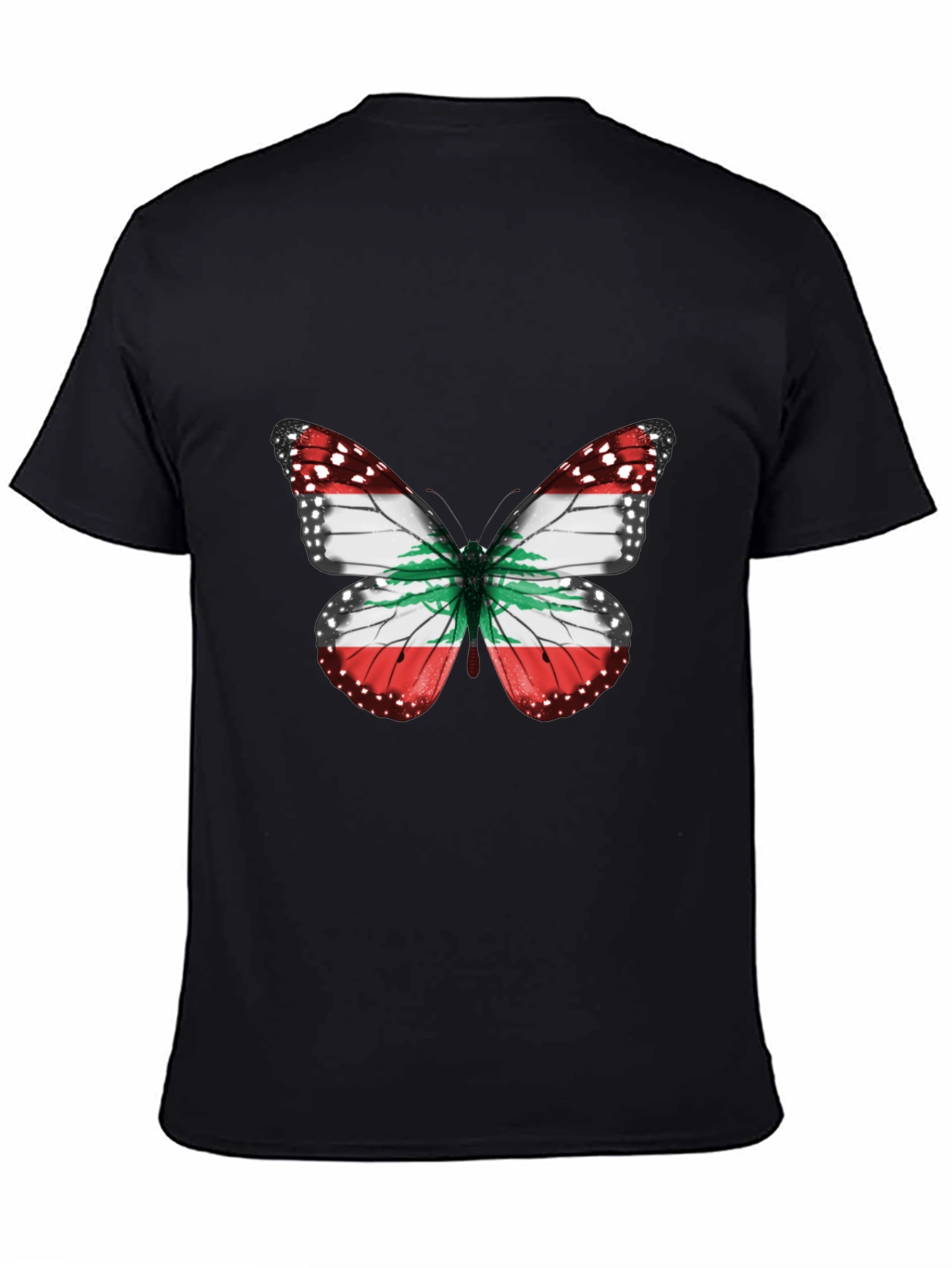Lebanon Butterfly Graphic T-Shirt