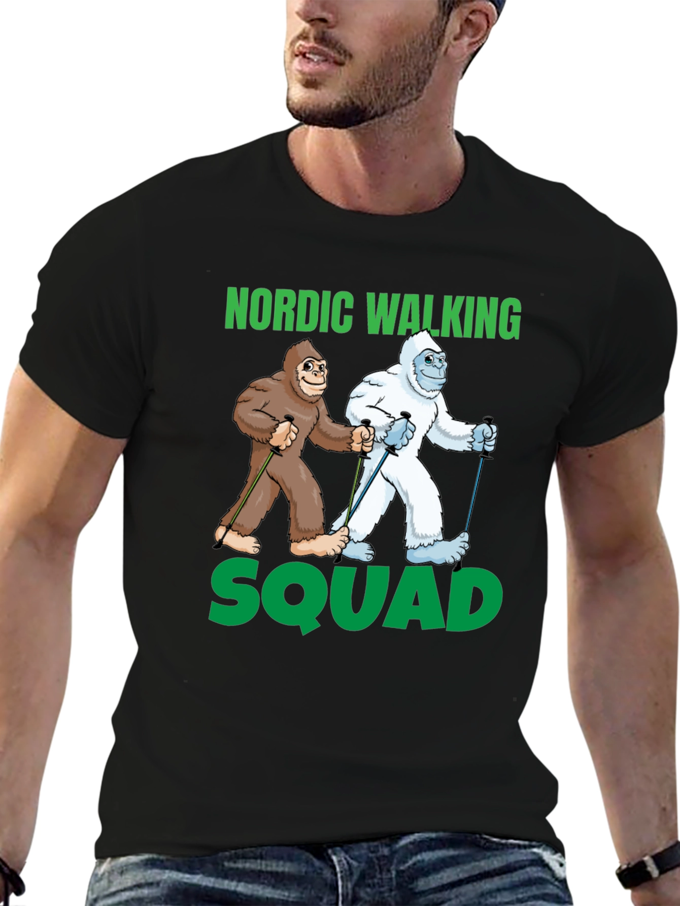 Nordic Walking Squad Graphic Tee