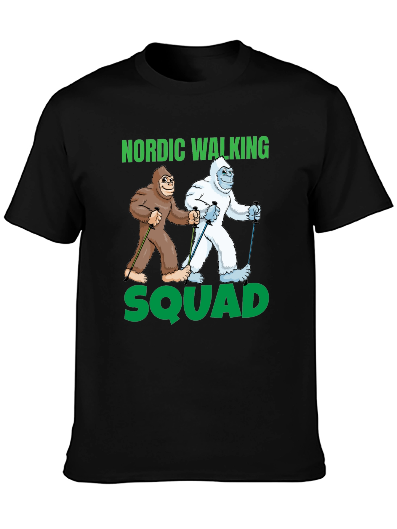 Nordic Walking Squad Graphic Tee