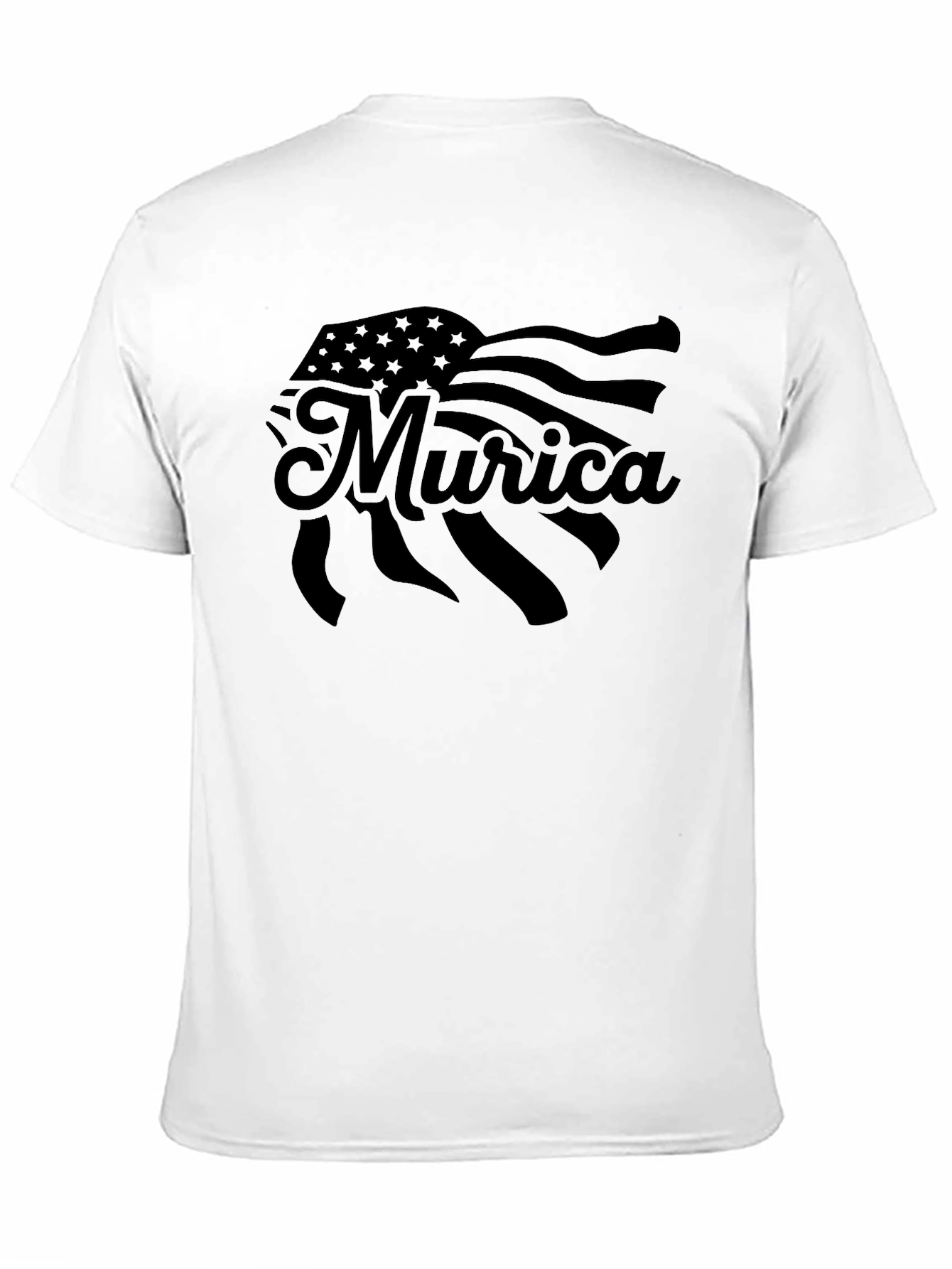 Murica Flag T-Shirt - Patriotic Graphic Tee