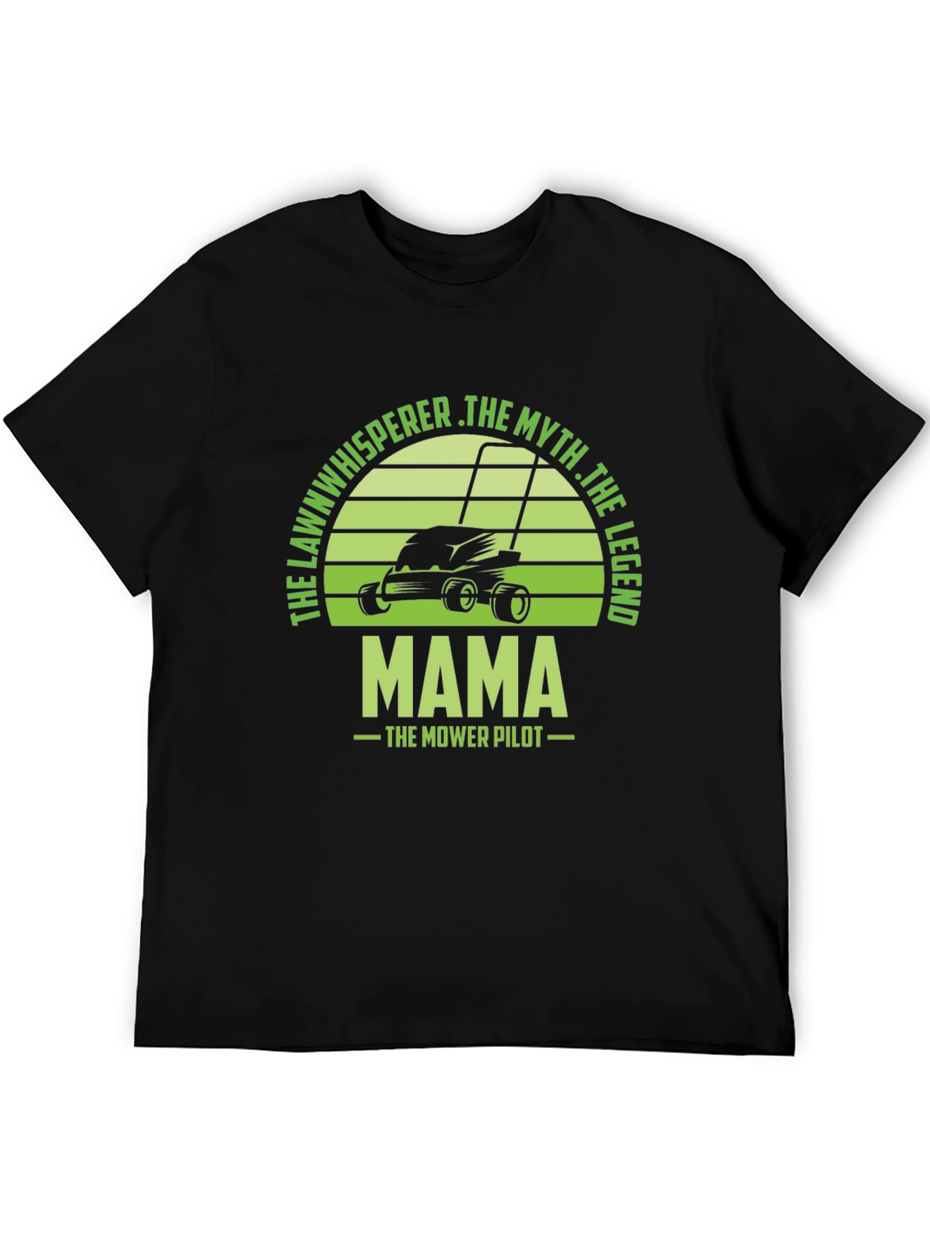 Lawn Whisperer Mama Mower Pilot T-Shirt