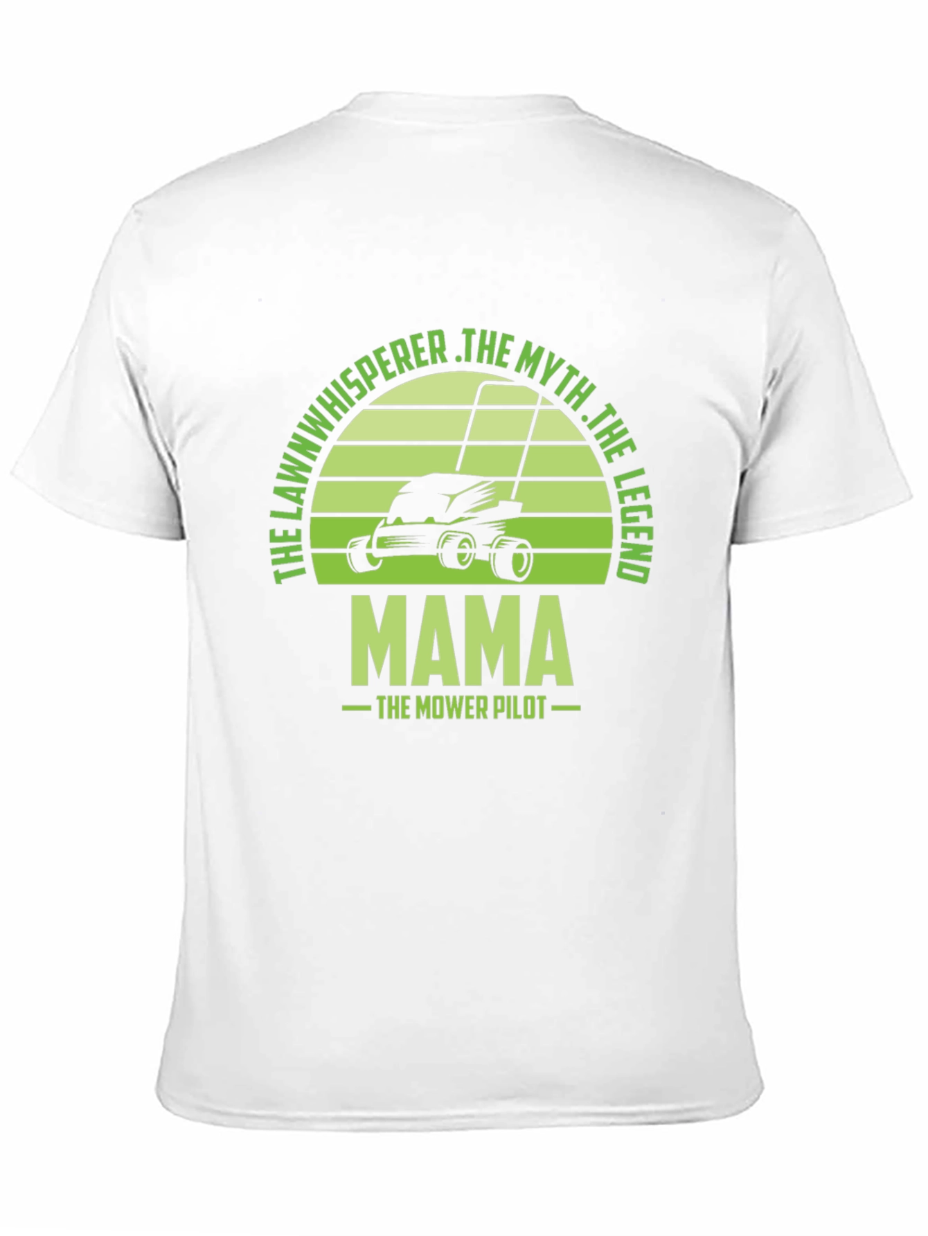 Lawn Whisperer Mama Mower Pilot T-Shirt