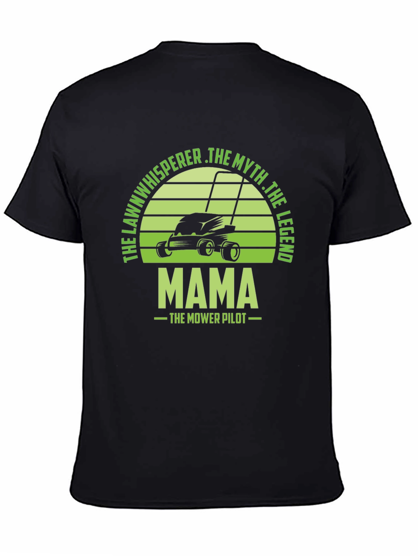 Lawn Whisperer Mama Mower Pilot T-Shirt