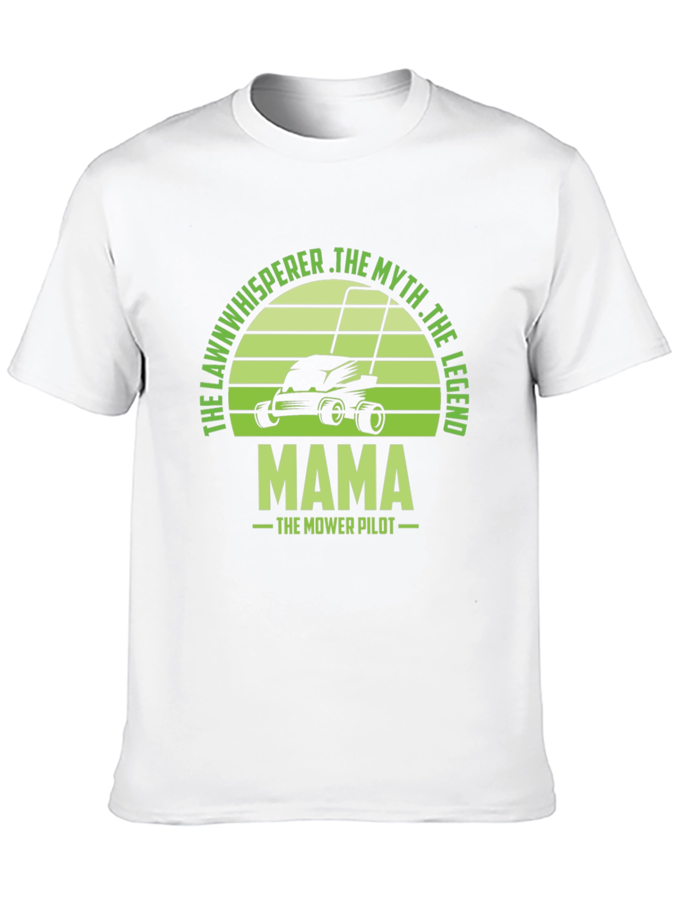 Lawn Whisperer Mama Mower Pilot T-Shirt