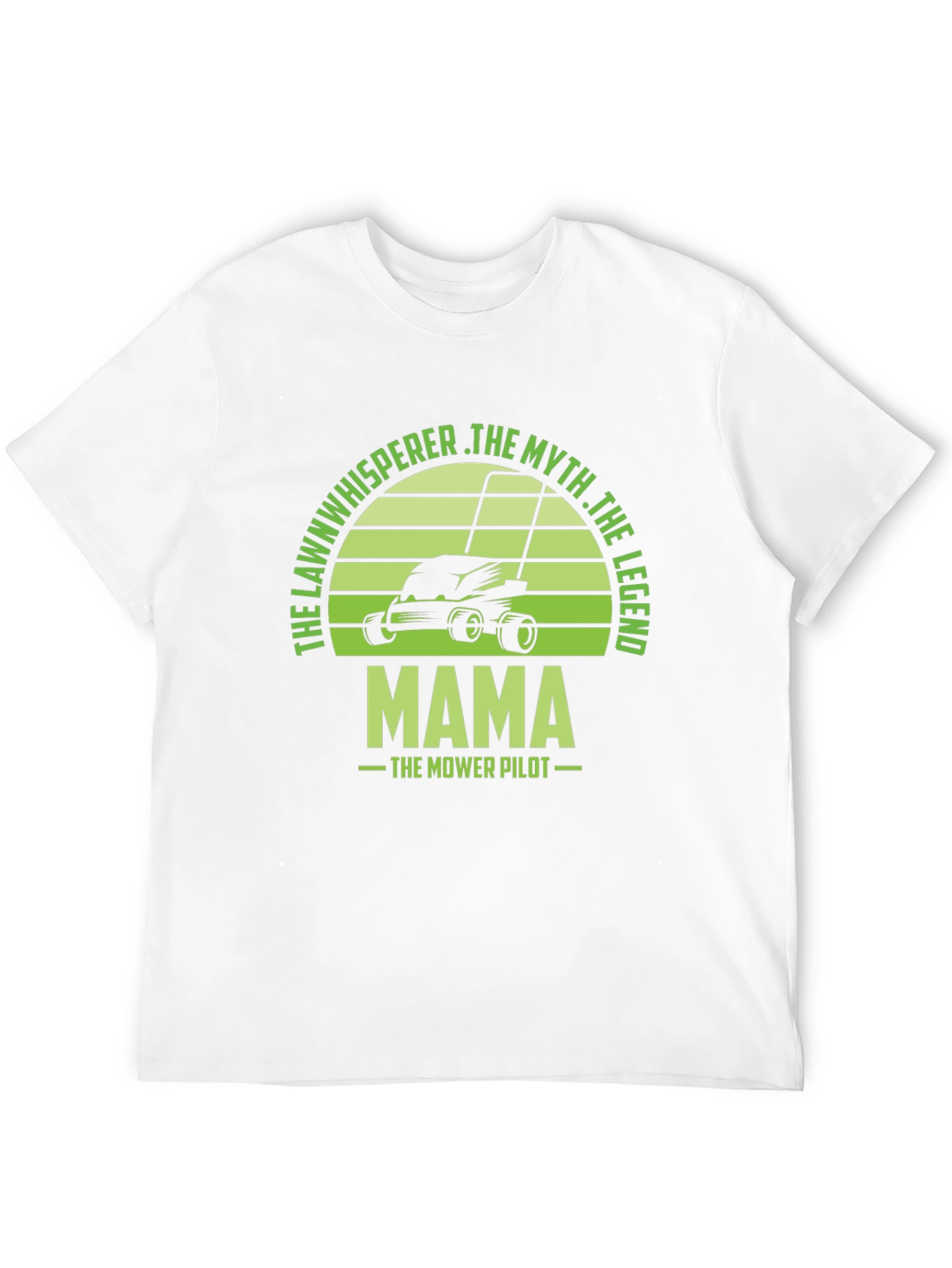Lawn Whisperer Mama Mower Pilot T-Shirt