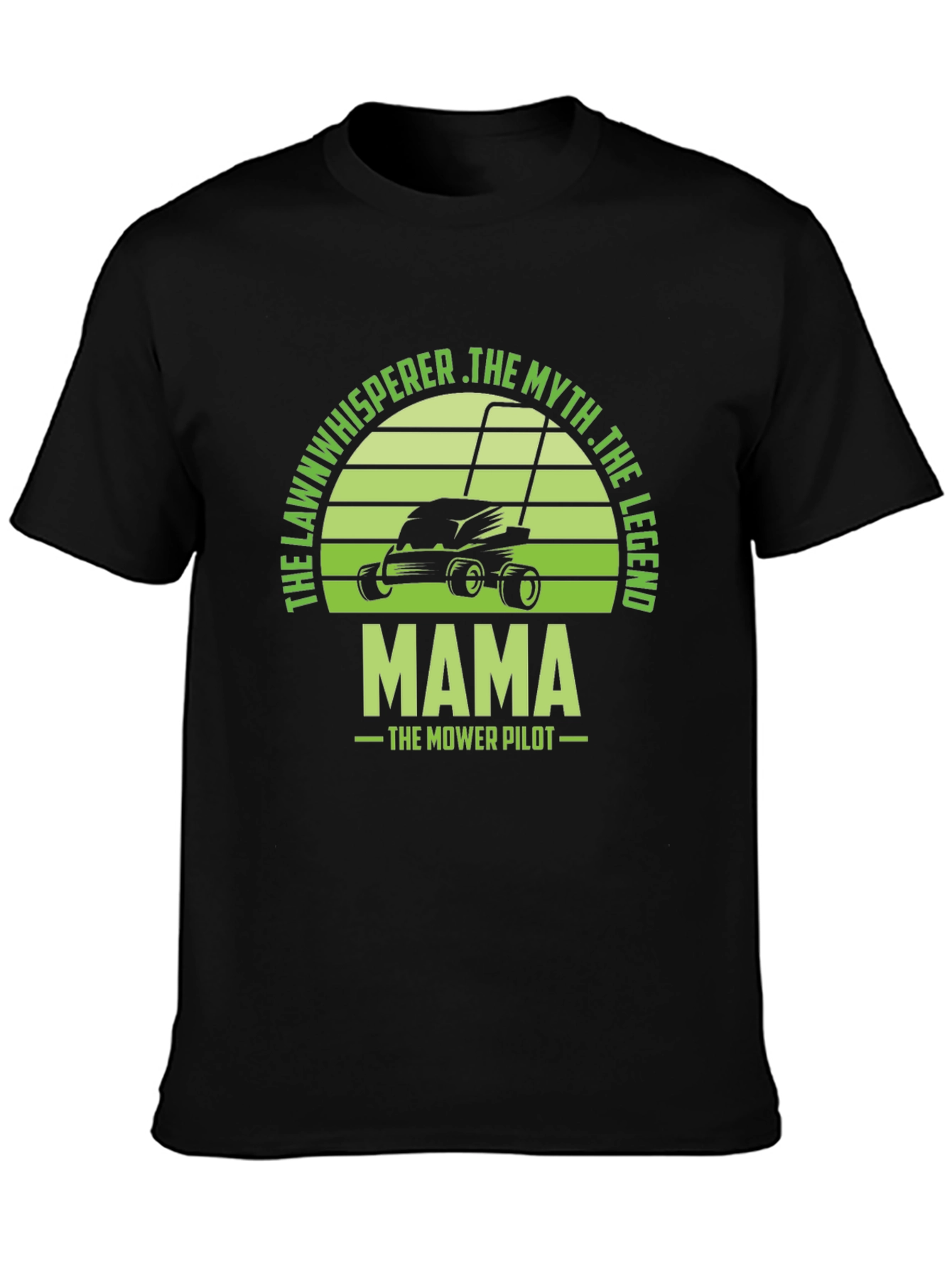 Lawn Whisperer Mama Mower Pilot T-Shirt
