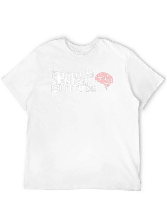 Positive Mental Attitude Brain Graphic Tee