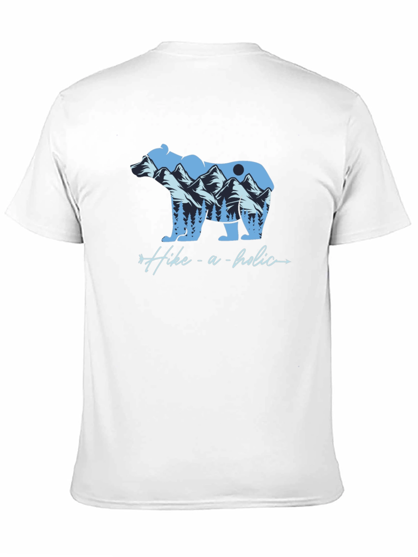 Hike-a-holic Bear Graphic Tee - Nature Lovers Shirt